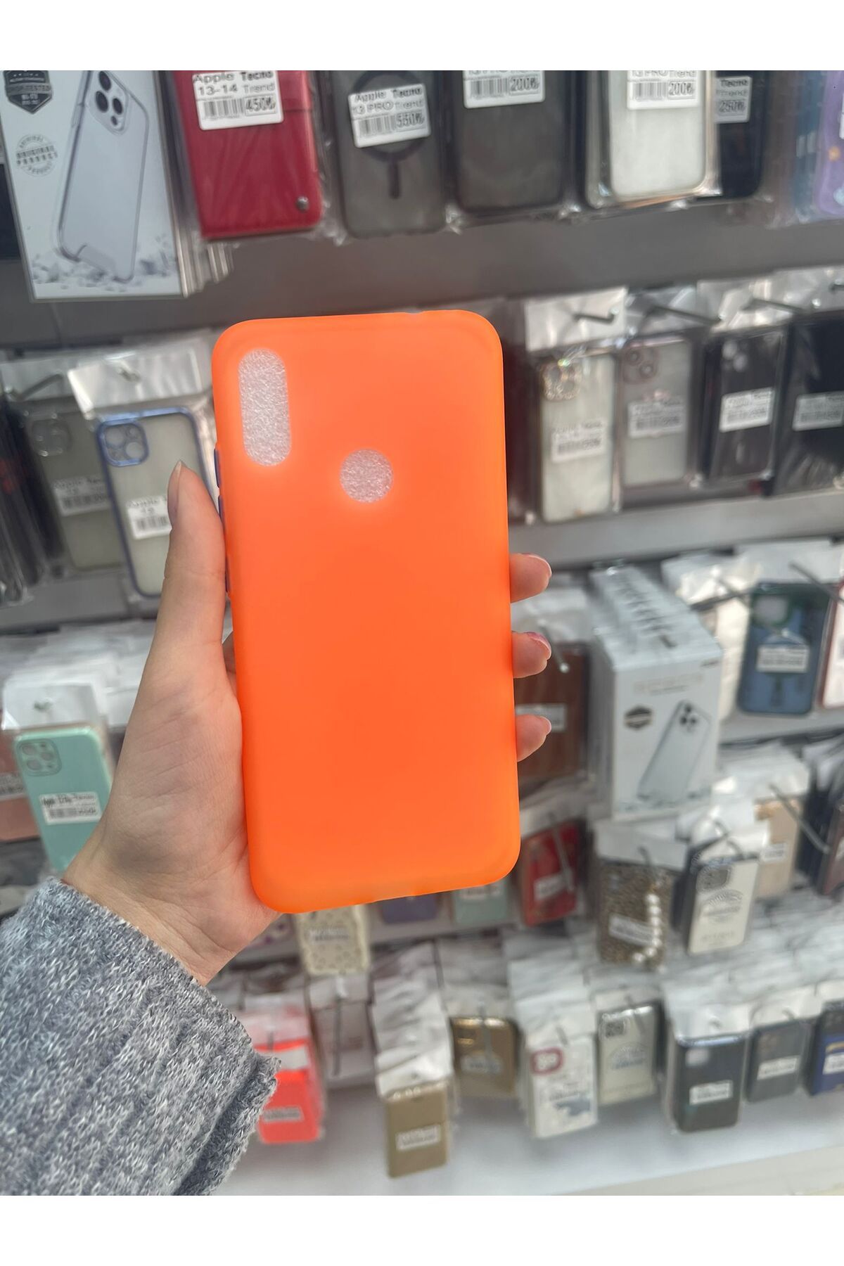TECNOTREND XİAOMİ REDMİ NOTE 7 PRO UYUMLU SİLİKON RENKLİ KILIF