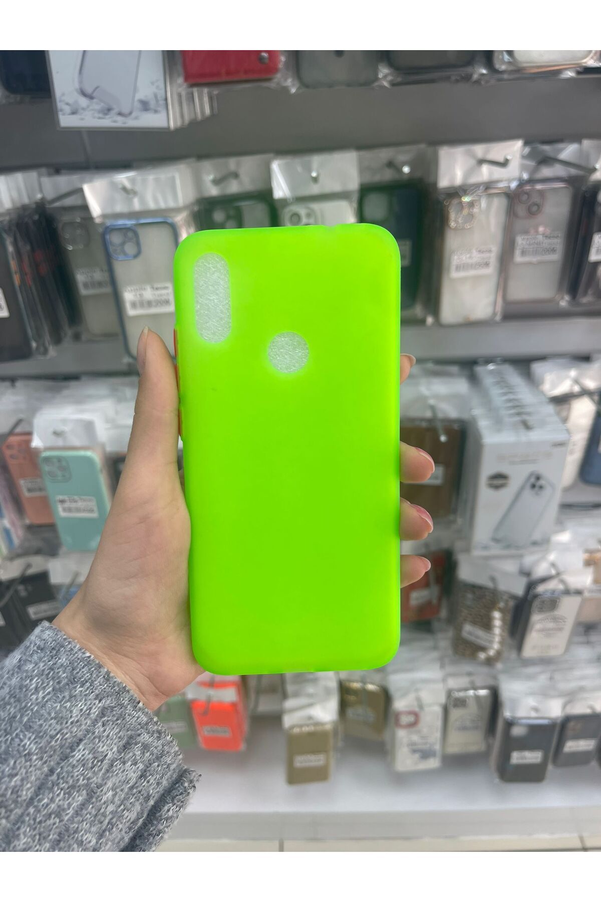 TECNOTREND XİAOMİ REDMİ NOTE 7 PRO UYUMLU SİLİKON RENKLİ KILIF