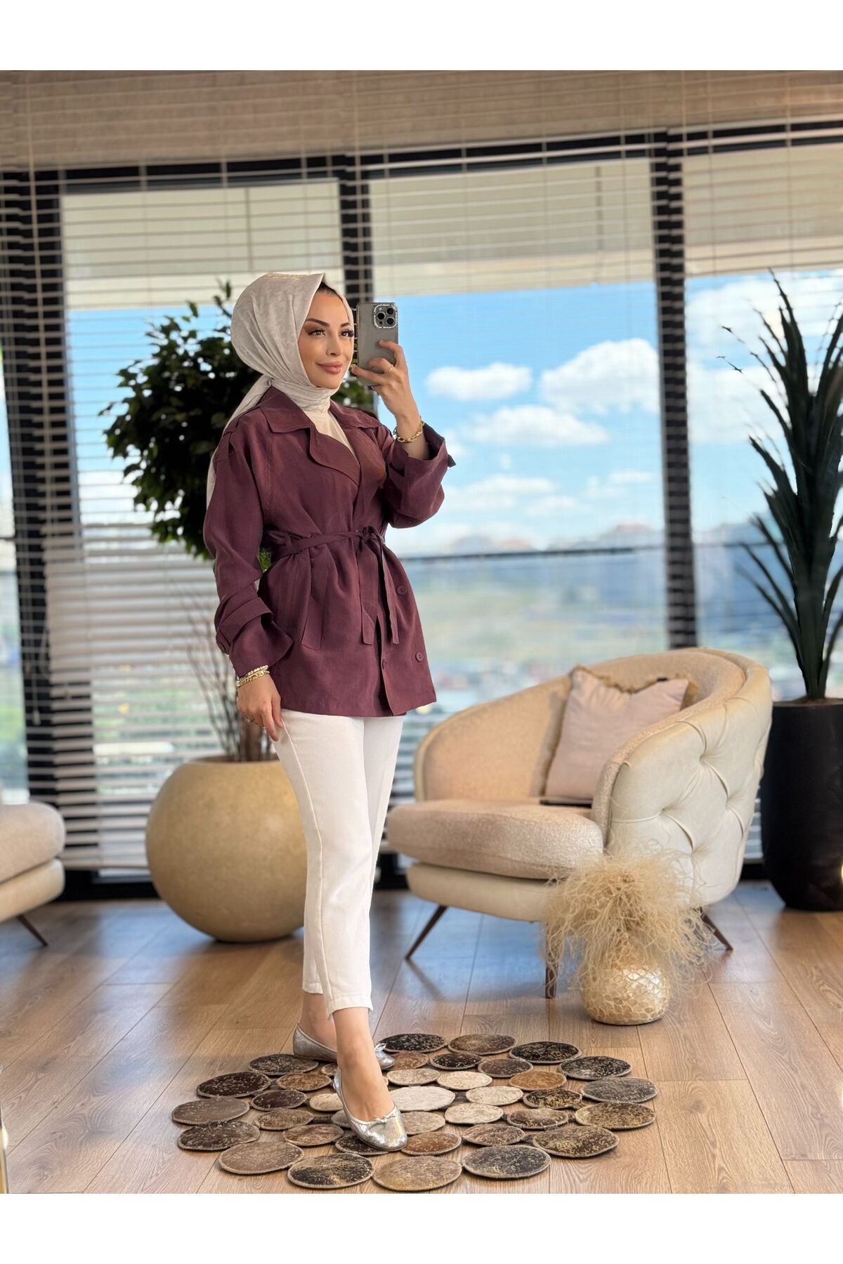 ALANURMODA Apoletli Ceket