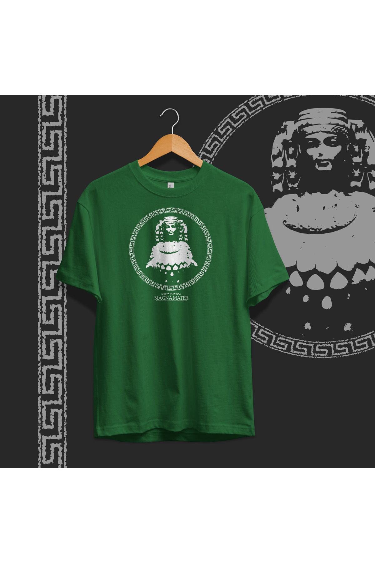 Hystoric Wear Efes Artemis'i Baskılı Basic T-shirt