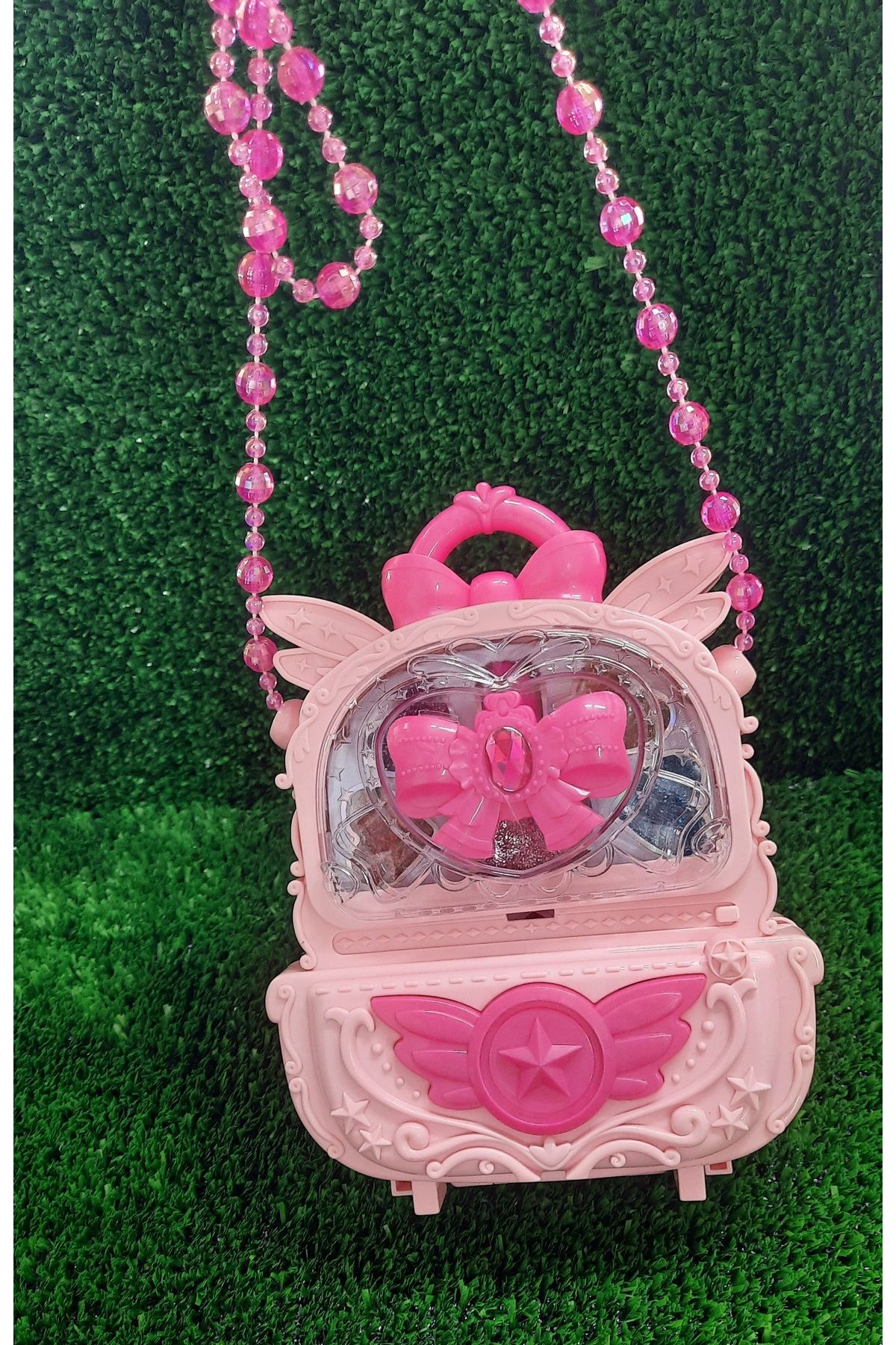 TOYSTAR Çantalı Makyaj Seti Pembe 15 cm