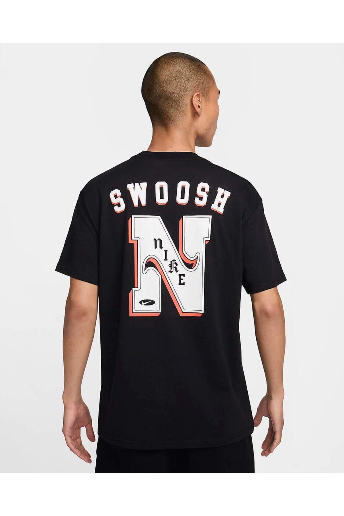 Nike Sportswear M90 OC LBR DNA Short-Sleeve Siyah Erkek T-shirt