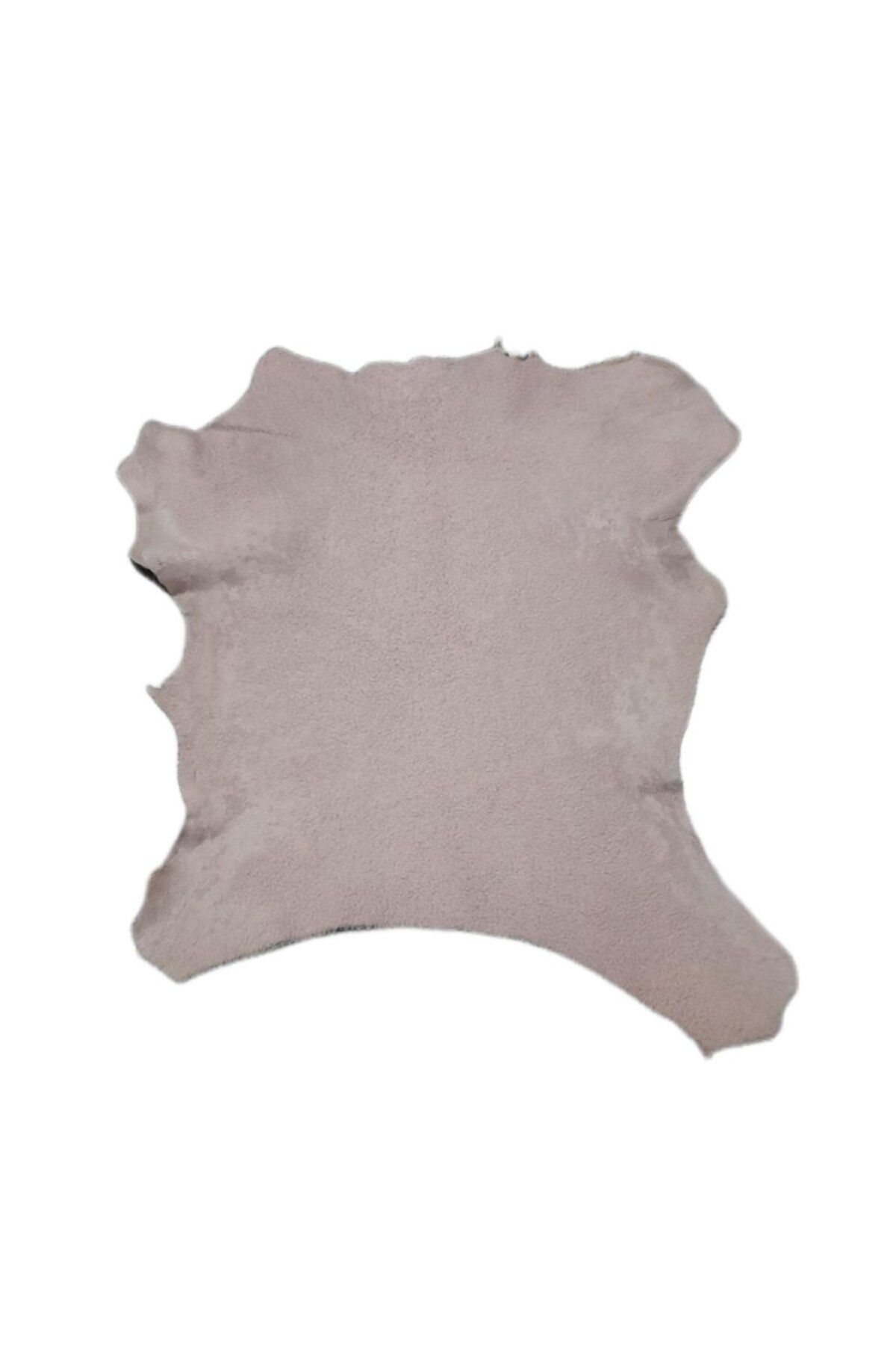 ln leather Gerçek Koyun Postu - Naturel - Kısa Tüylü - Doğal - 50x40 Cm - Açık Pembe - B1