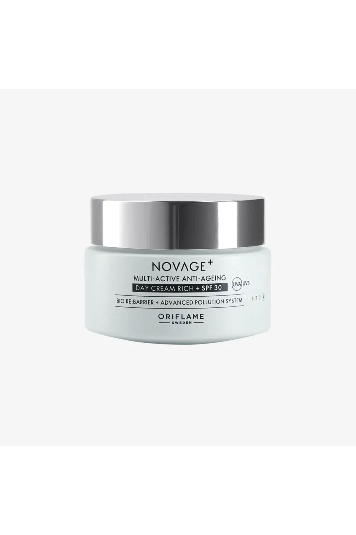 Oriflame-Cremă de zi bogată SPF 30 Novage+ Multi-Active Anti-Ageing Oriflame, reduce instantaneu ridurile 1