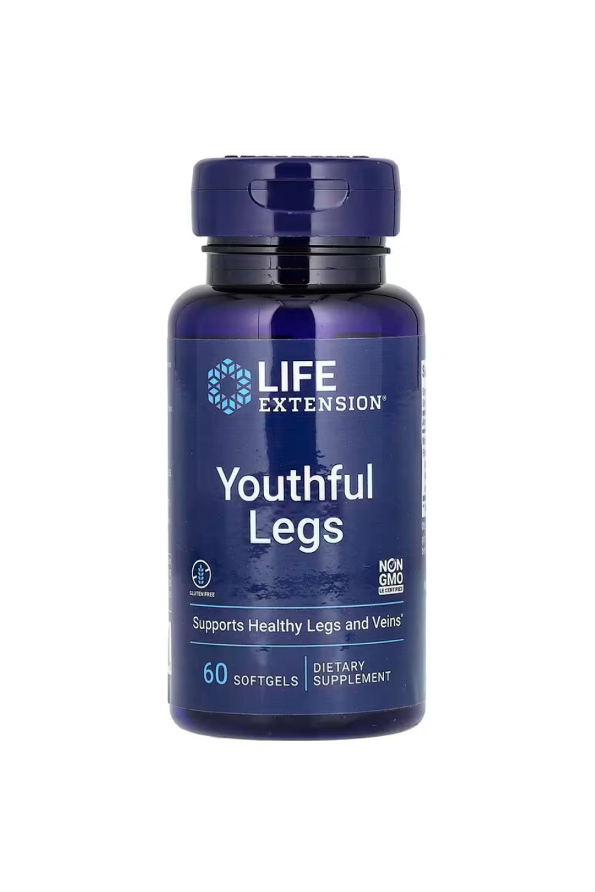 Life Extension , Youthful Legs, 60 Softgels (250 mg per Softgel)