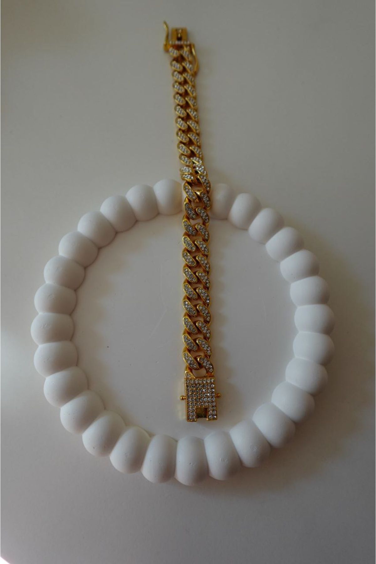 Lunia accessories Pirinç Gold Renk VIP Exclusive Gurmet Kadın BİLEKLİK