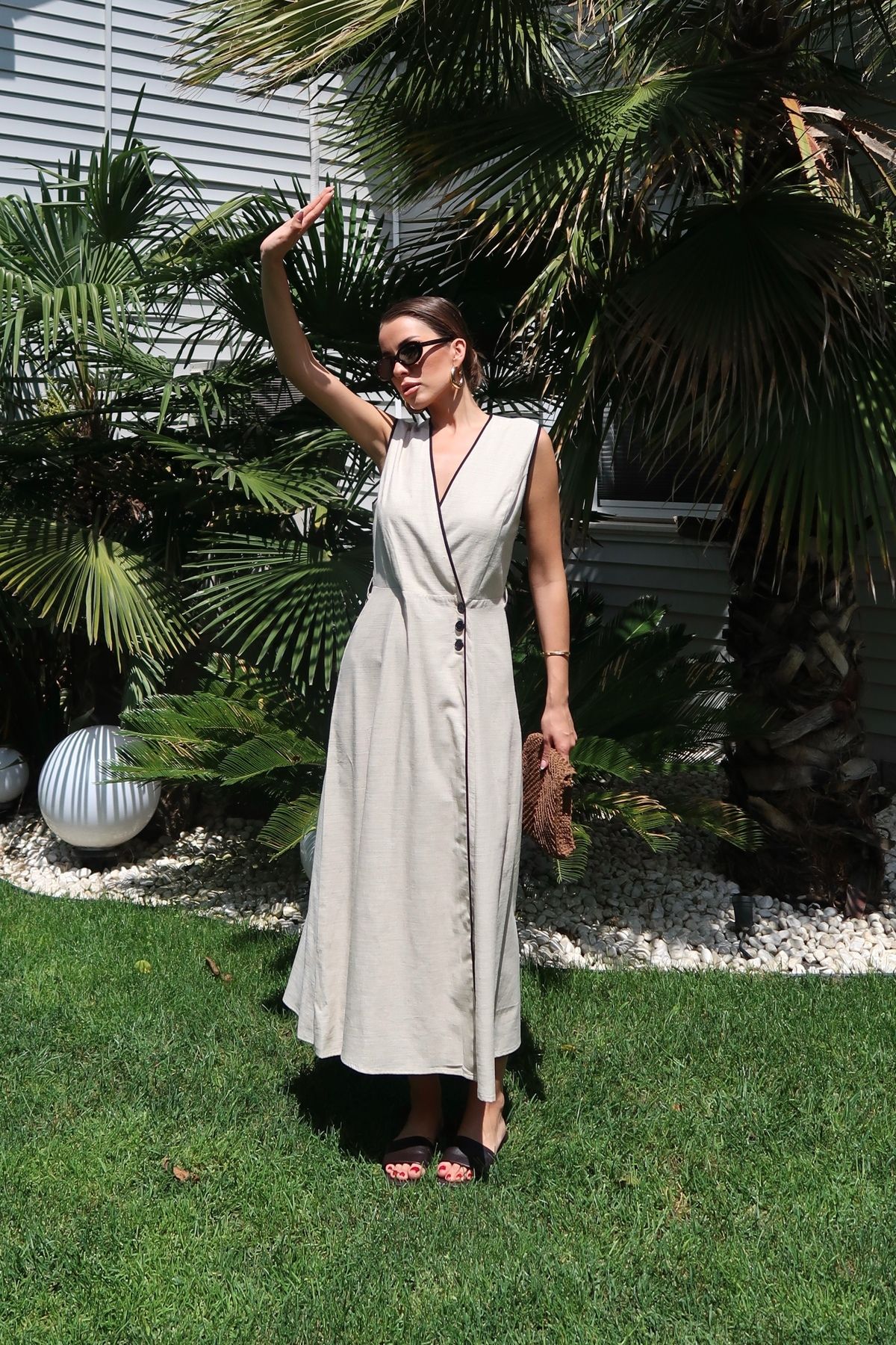 Swass Palma Summer Danielle Elbise Natürel