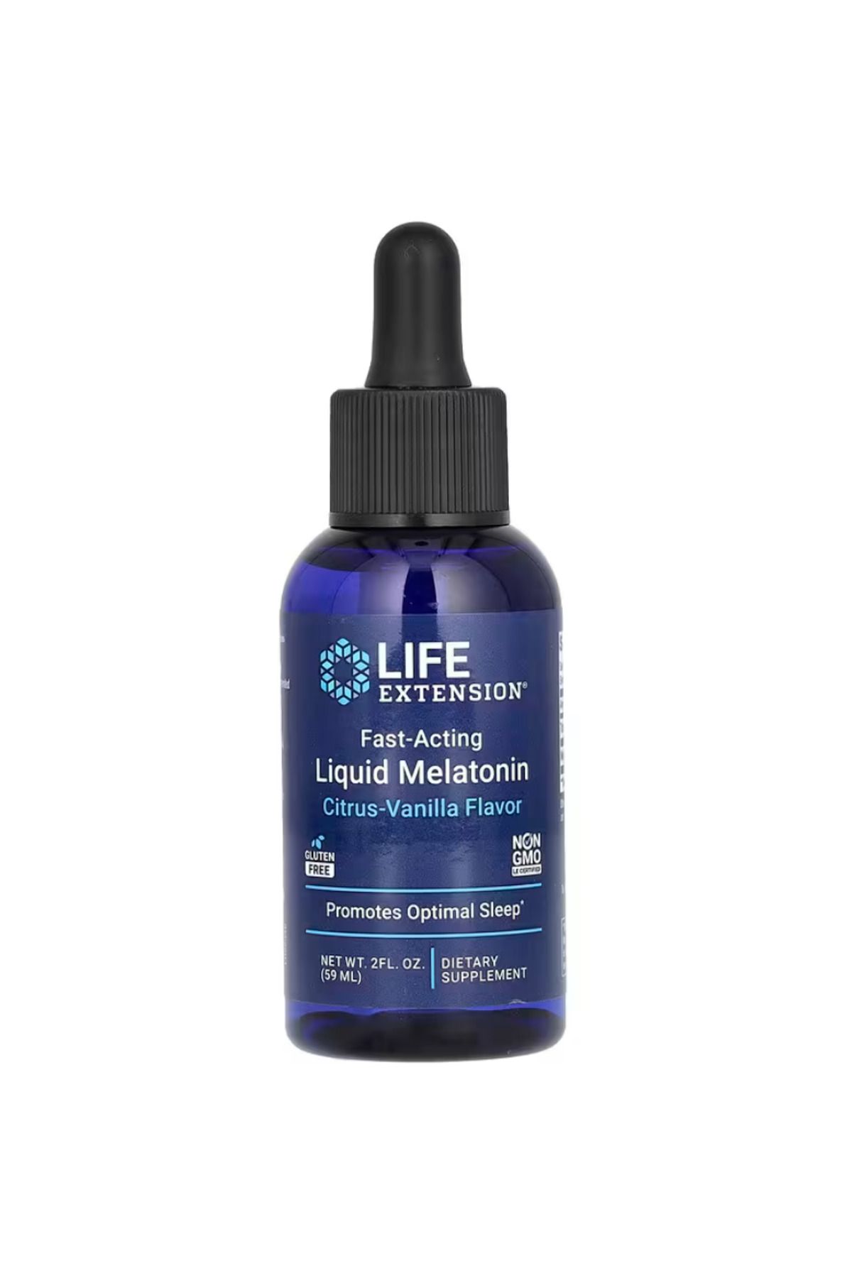 Life Extension , Fast-Acting Liquid Melatonin, Citrus-Vanilla, 2 fl oz (59 ml)