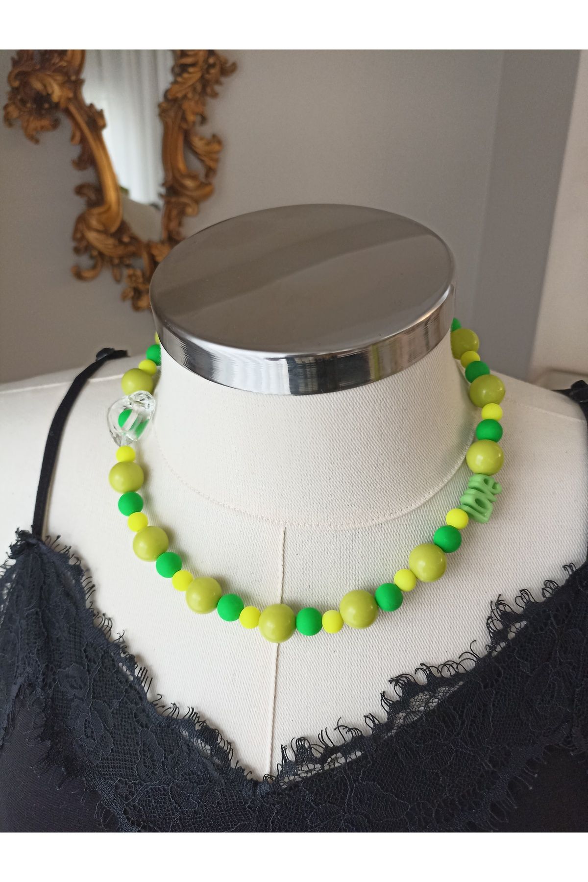 ida design store El Yapımı Boncuk Kolye