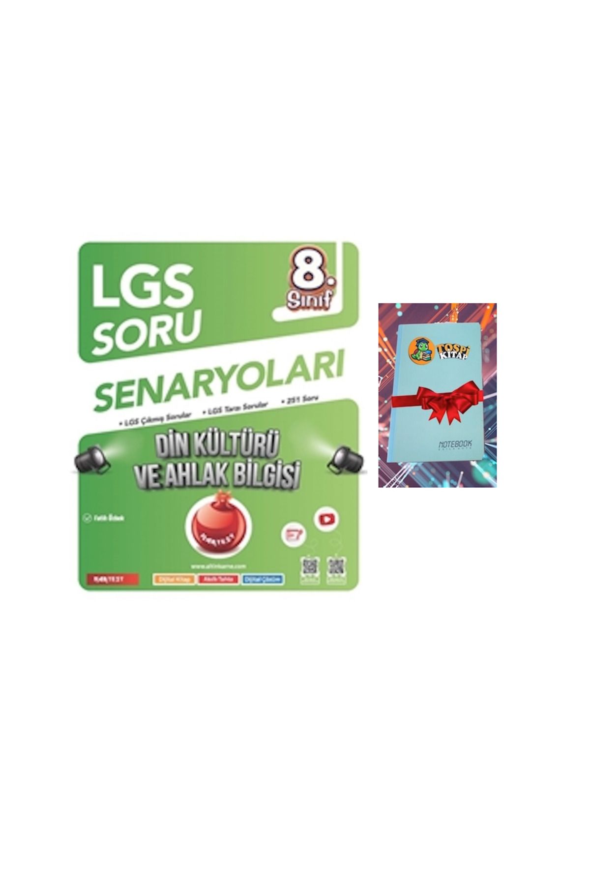 Nartest Yayınları 8. Sınıf Lgs Soru Senaryoları DİN KÜLTÜRÜ ( NOT DEFTERİ HEDİYE)