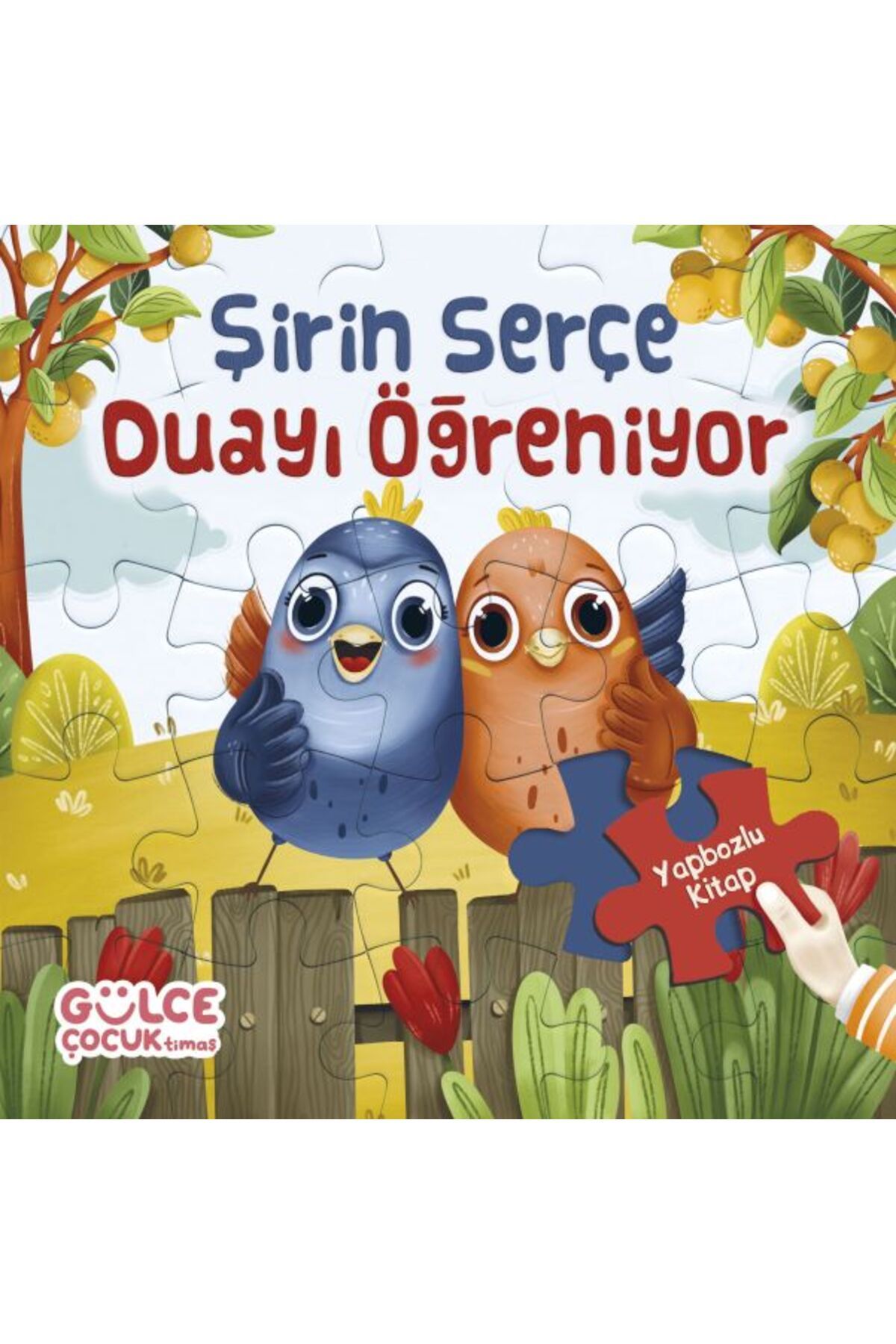 Destek Yayınları Şirin Serçe Duayı Öğreniyor - Yapbozlu Kitap 4