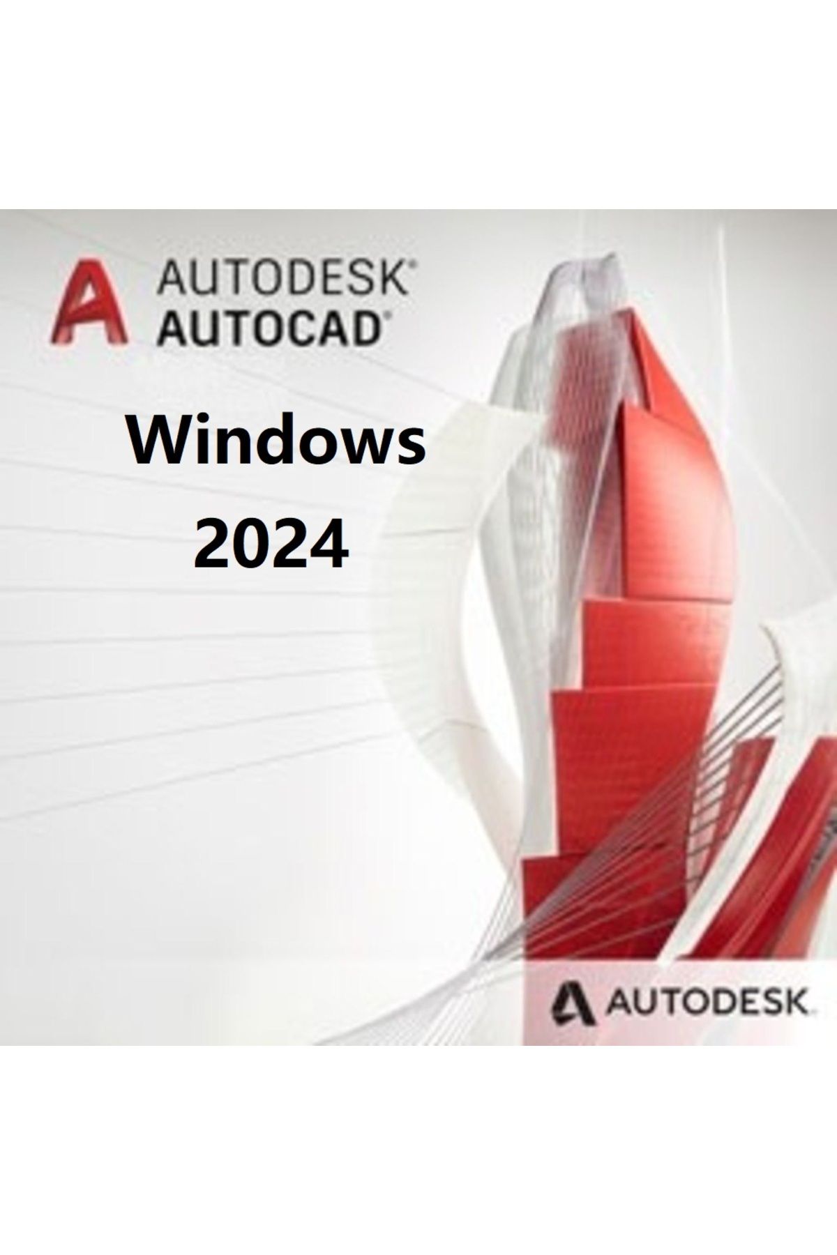 Autodesk Autocad 2024 (Windows) - 1 PC 2 Yıl Serial+Product Key