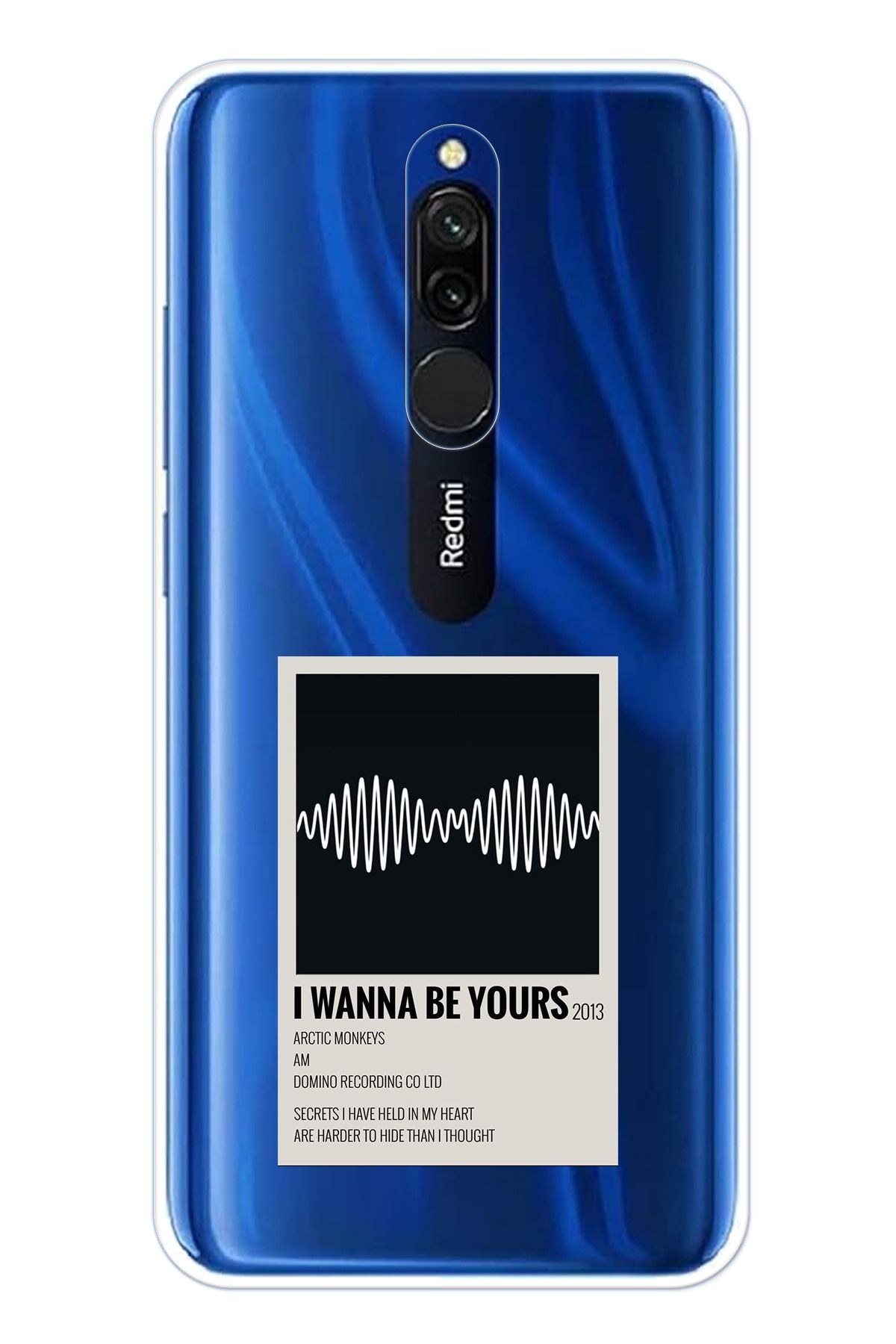 TechTree Redmi 8 Uyumlu I Wanna Be Yours Şeffaf Silikon Kılıf