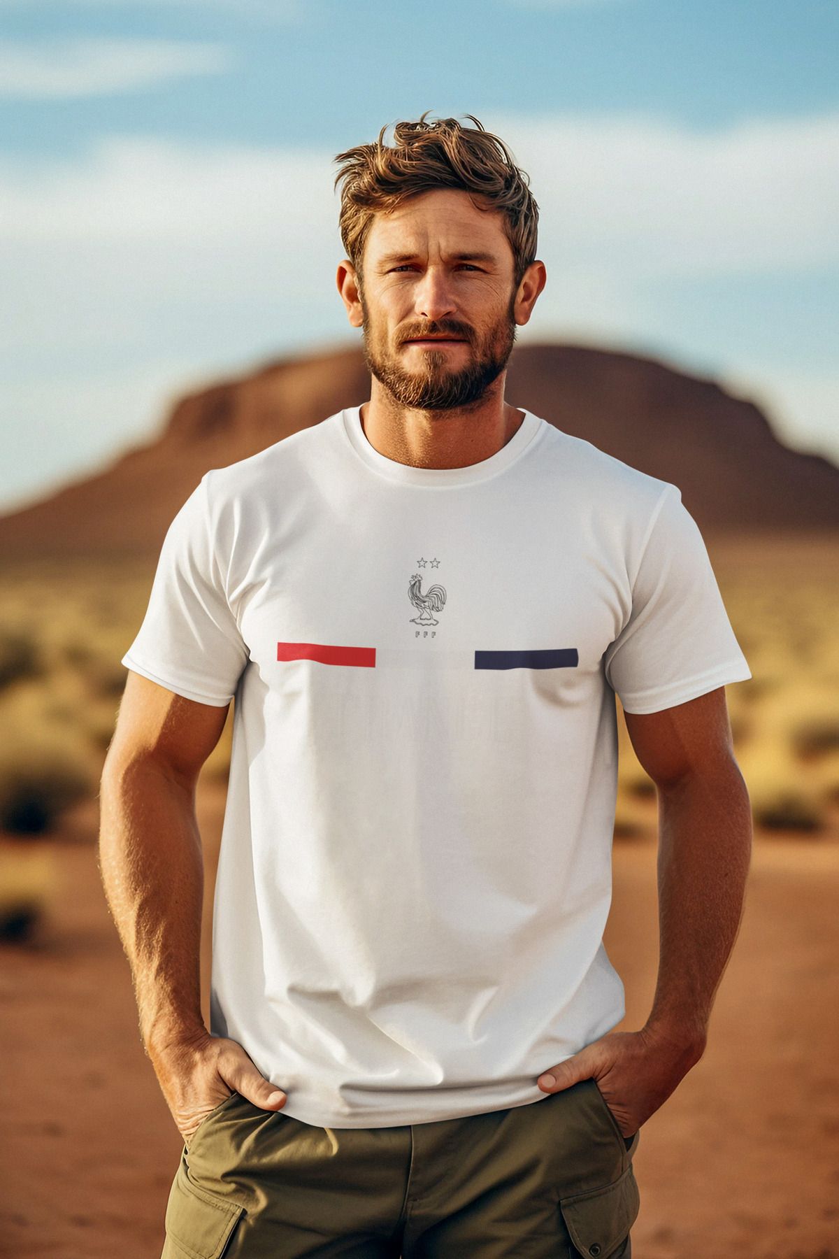 Biy Store Fransa milli takım forma baskılı unisex kısa kollu kadın erkek tişört t-shirt
