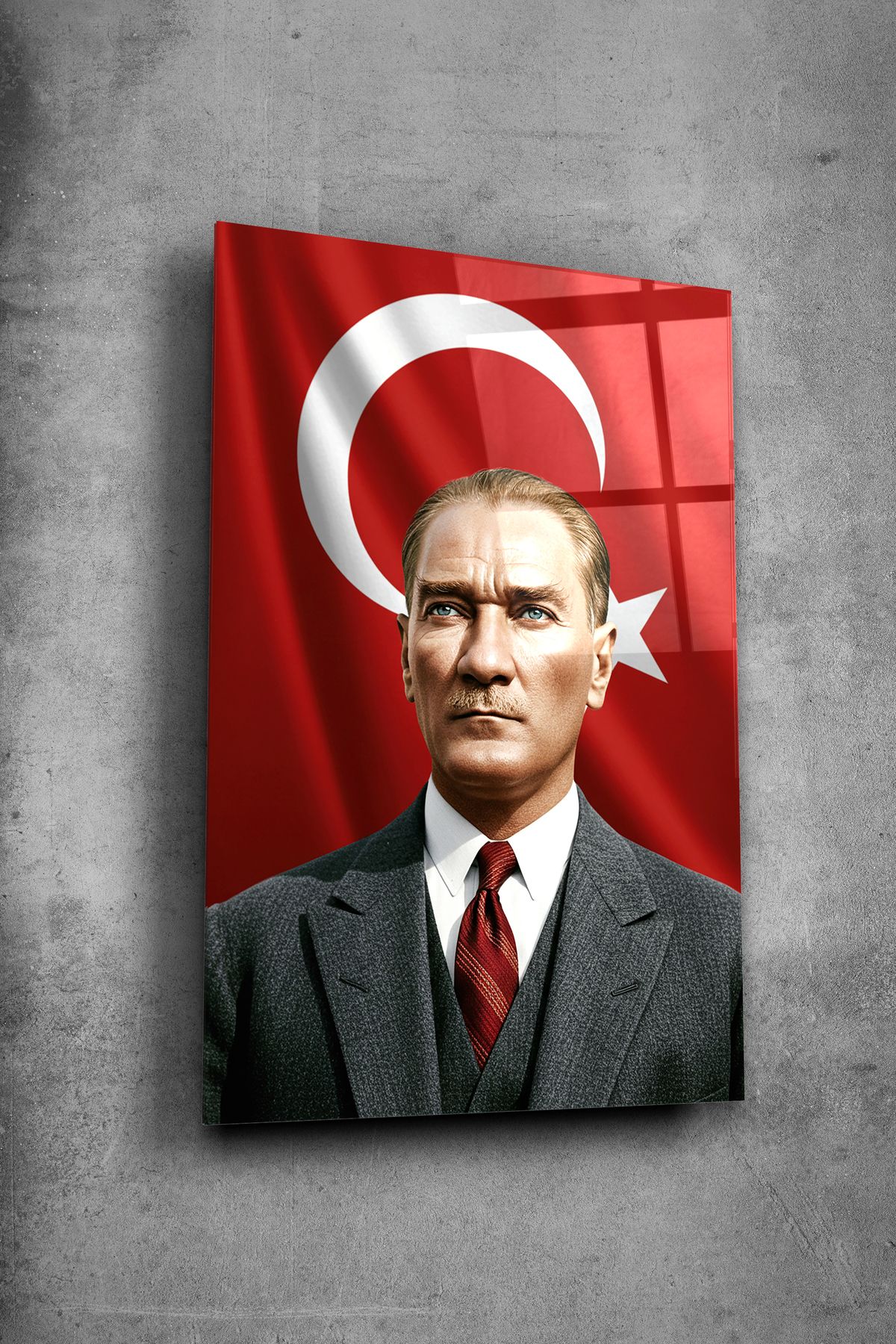 Alcor Atatürk Yapay Zeka Cam Tablo