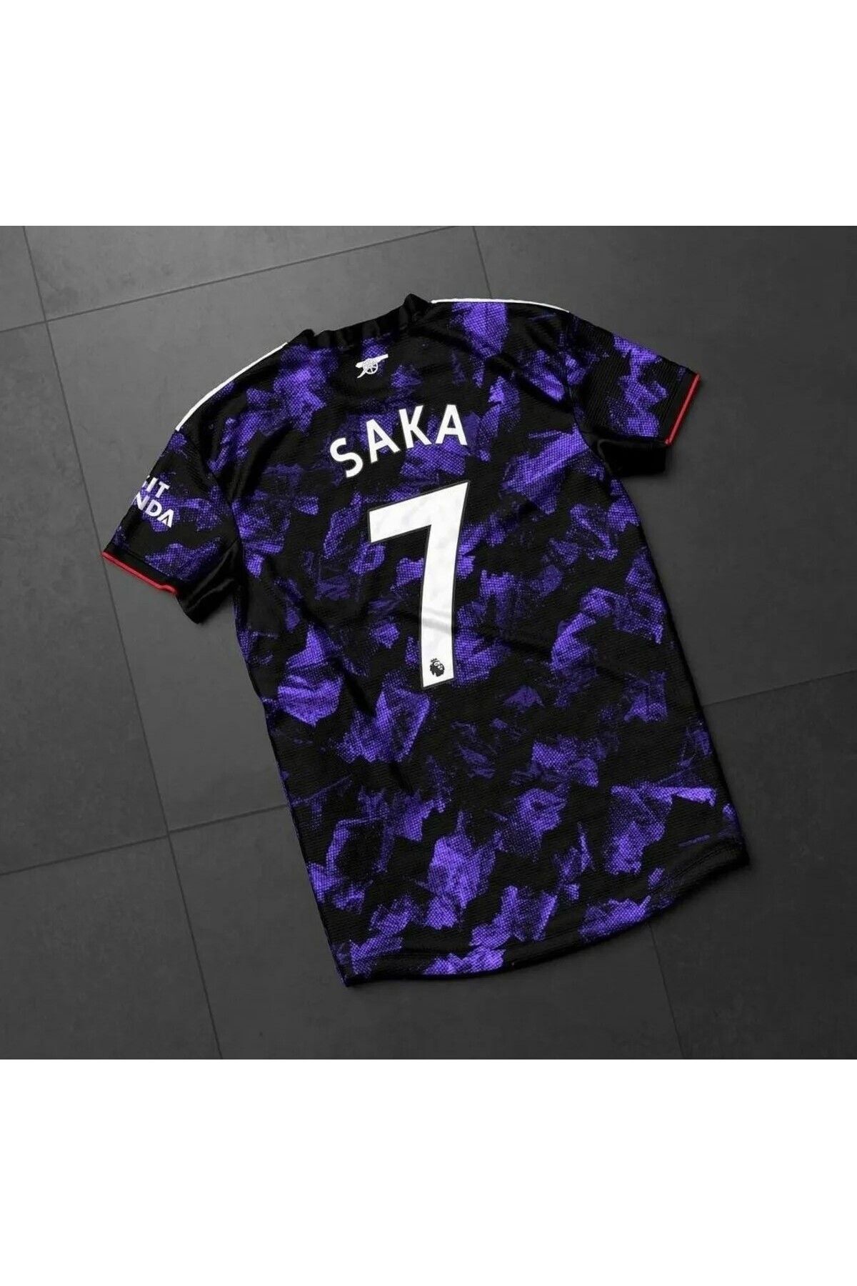FEEL STYLE A.r.s.e.n.a.l 2023/24 Yeni Sezon Bukayo Saka Özel Konsept Forması (MOR)
