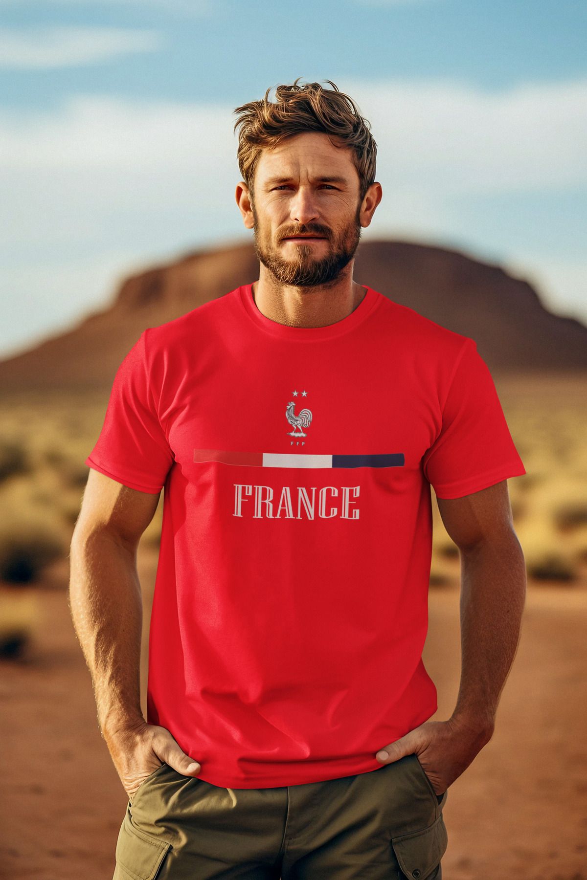 Biy Store Fransa milli takım forma baskılı unisex kısa kollu kadın erkek tişört t-shirt