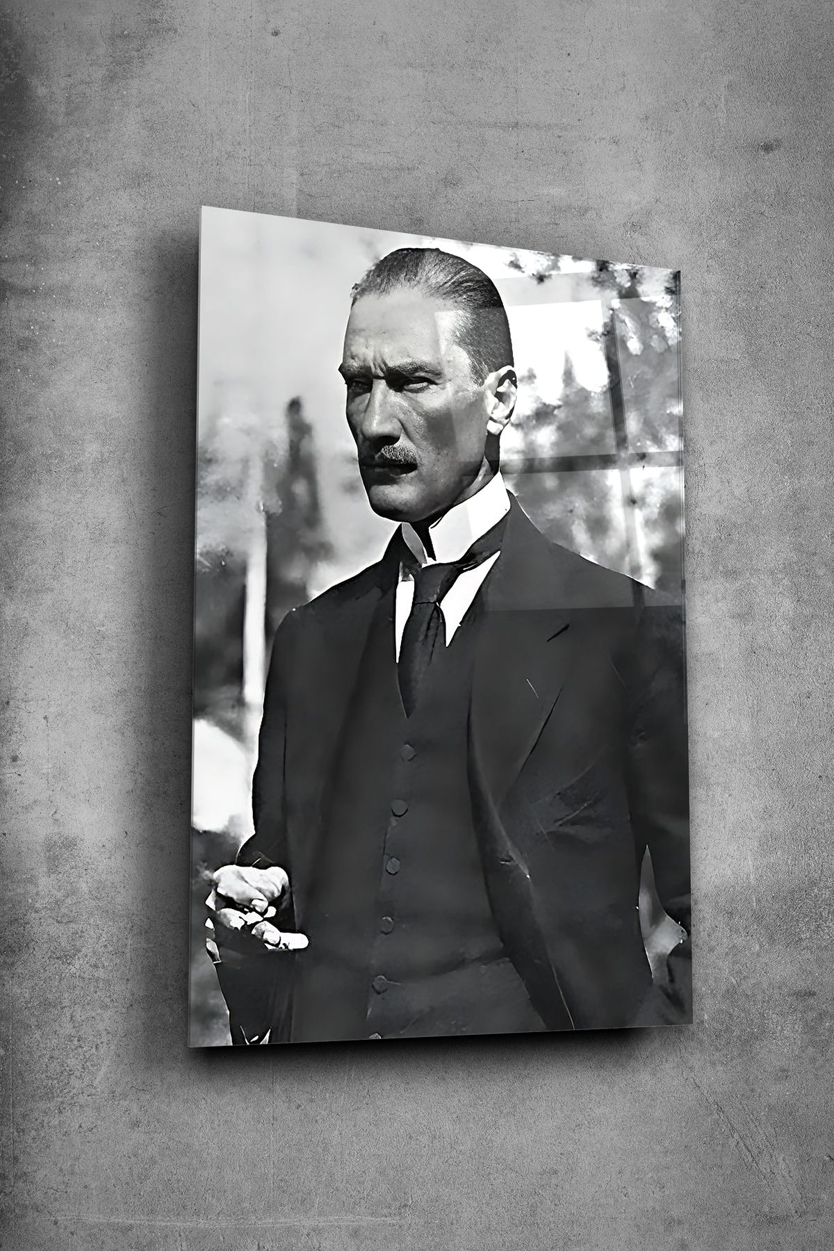 Alcor Atatürk Cam Tablo