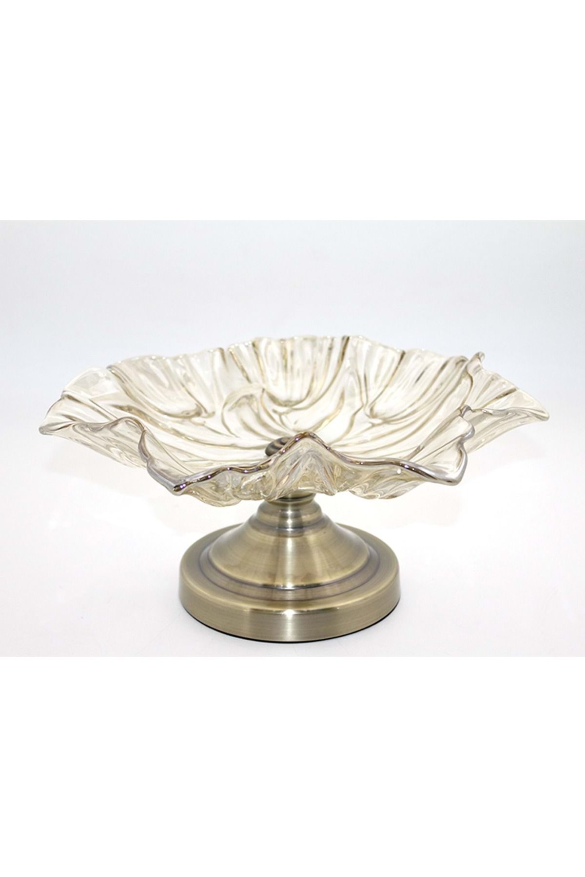 Store Cam Kase Şekerlik – 33 x 15 cm | Şeffaf ve Zarif Sunum Aksesuarı