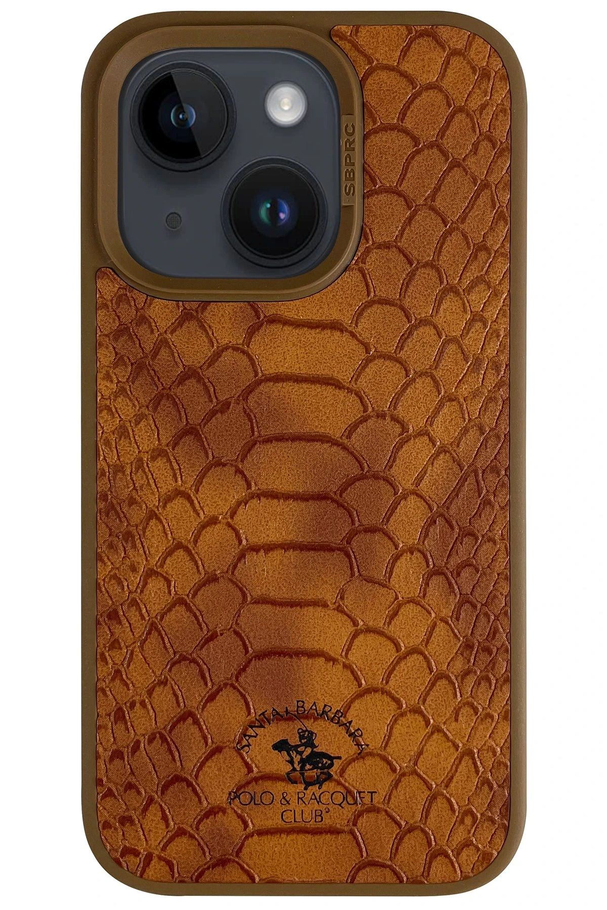 Zentico Apple iPhone 13 ve 14 Uyumlu Knight Deri Kılıf