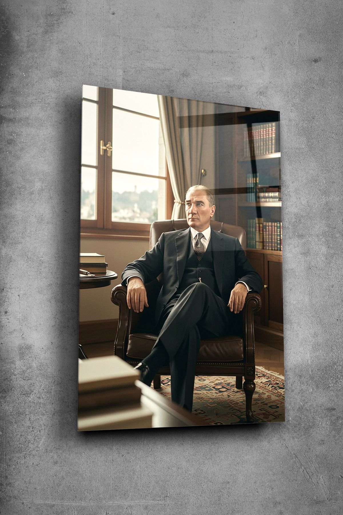 Alcor Atatürk Yapay Zeka Cam Tablo
