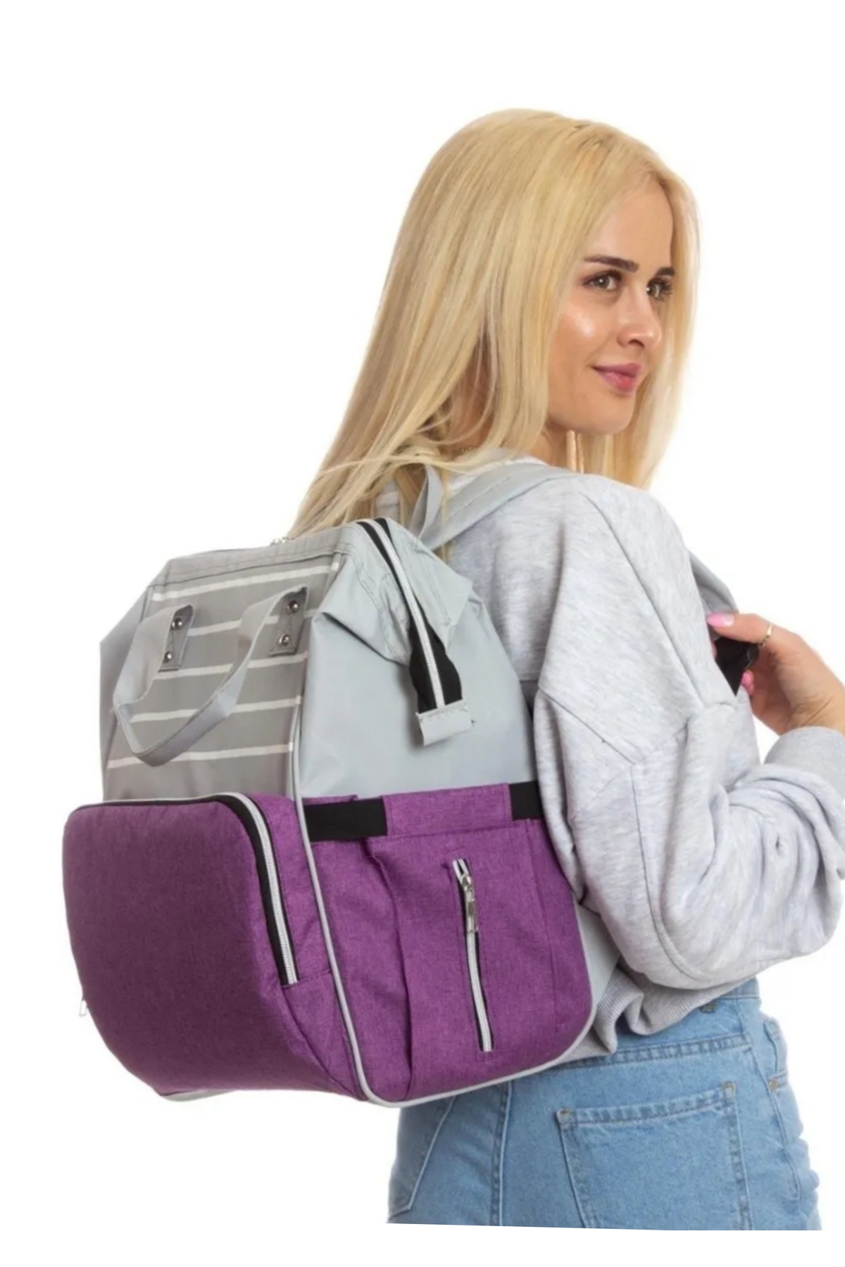 Avşar Baby 3 Lü Bebek Taşıma Seti En İyi Anne Bebek Çantası Portbebe ve Kanguru Modelleri fotoğrafı 4 (önizleme)