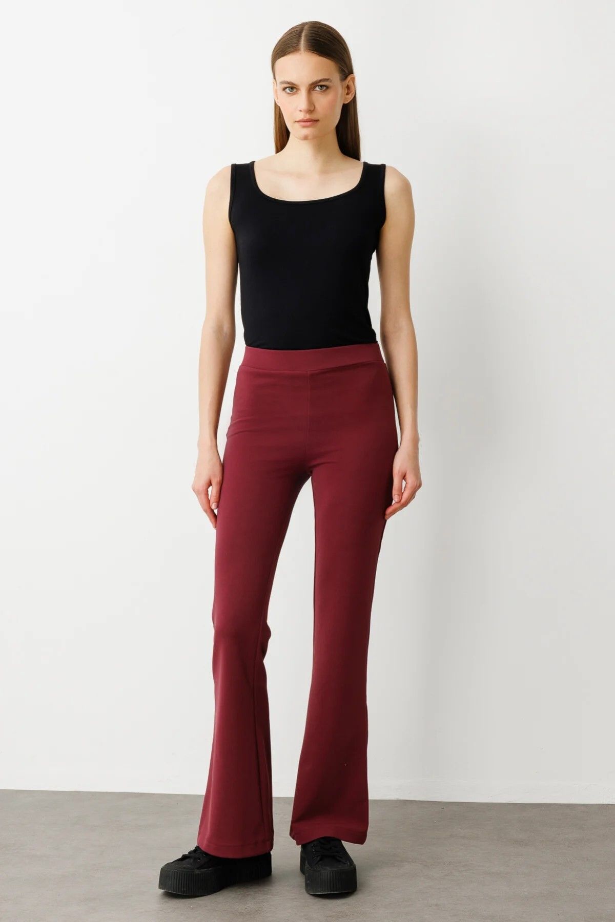 ON TRİKO Fitilli İspanyol Paça Pantolon 54166-25