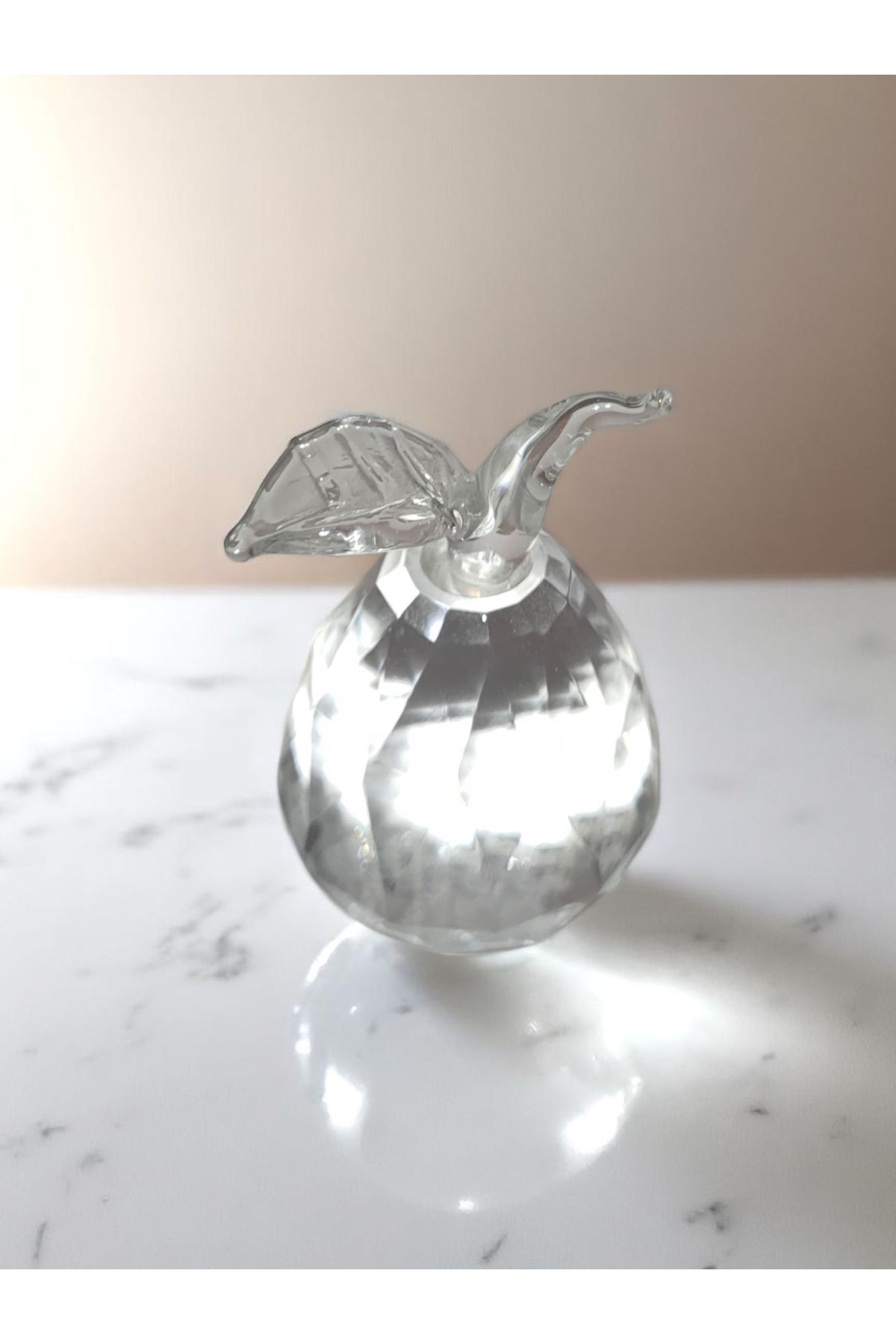 Land of Souvenir Kristal Armut Dekoratif Obje ve Biblo Süs