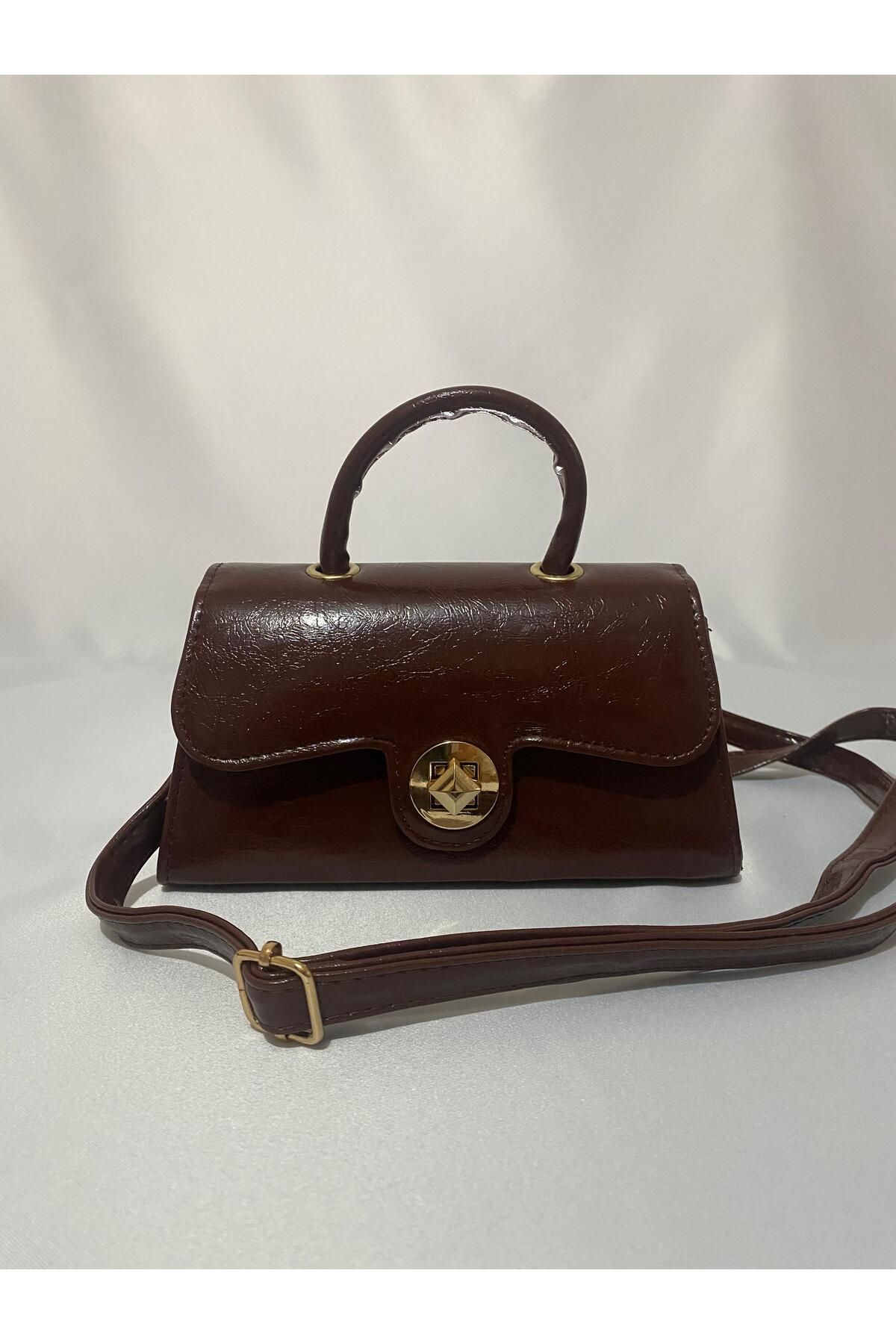 Liel Bags KAHVERENGİ MİNİ EL VE OMUZ ÇANTASI