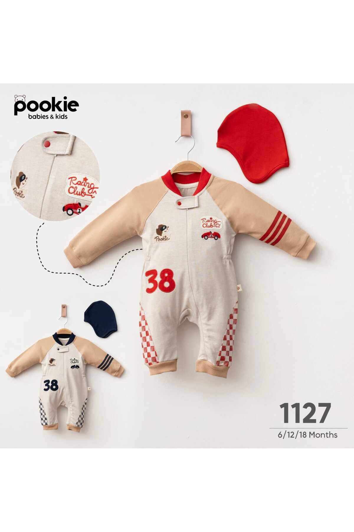 PARPIR BABIES KIDS Formula1 Pilotu Tulum Kırmızı