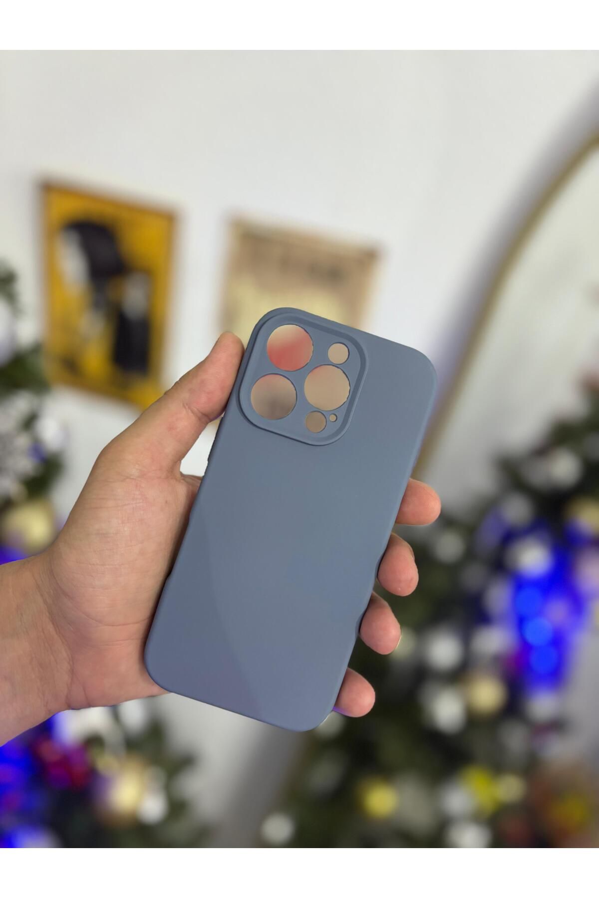 Kilif365 iPhone Uyumlu 16 Pro Kadife İç Astarlı Lansman Serisi Şık Telefon Kılıfı