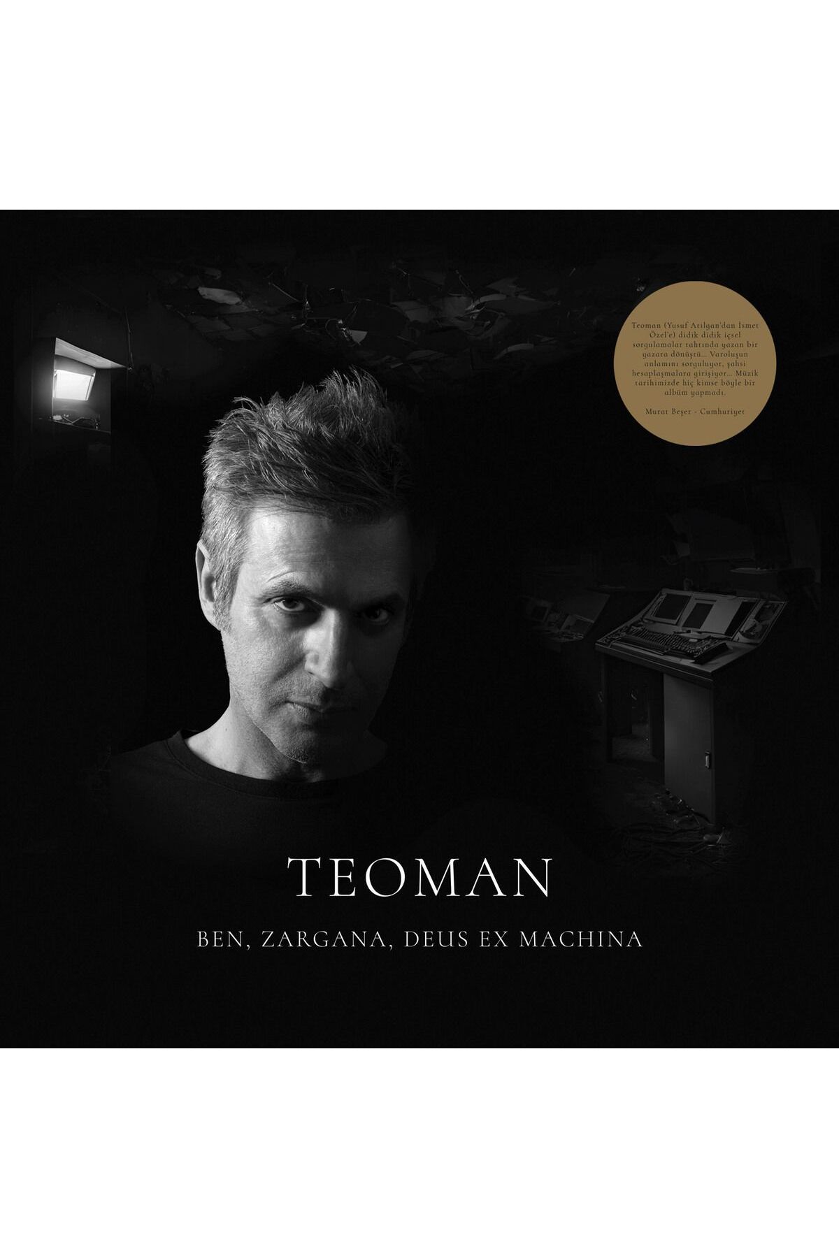 İz Müzik Teoman Ben Zargana Deus Ex Machina Plak (Box Set Plak 2 Adet LP + 34 Sayfa Kitapçık)