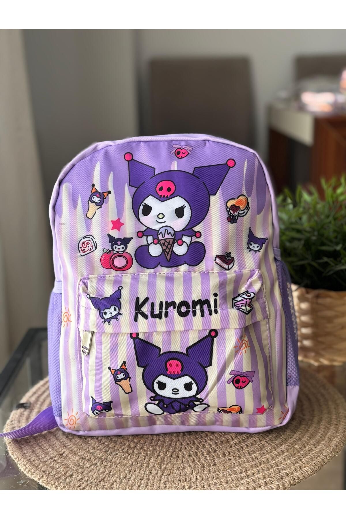 SANRIO Kuromi kız çocuk sırt çantası anaokulu çantası