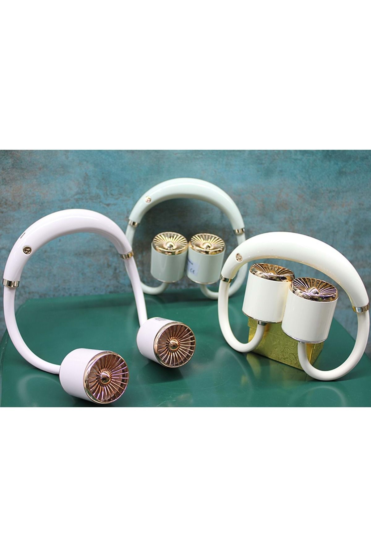 Store Kuromi Şarjlı Boyun Fanı – 3 Kademeli | USB Şarjlı, Taşınabilir Sessiz Mini Vantilatör