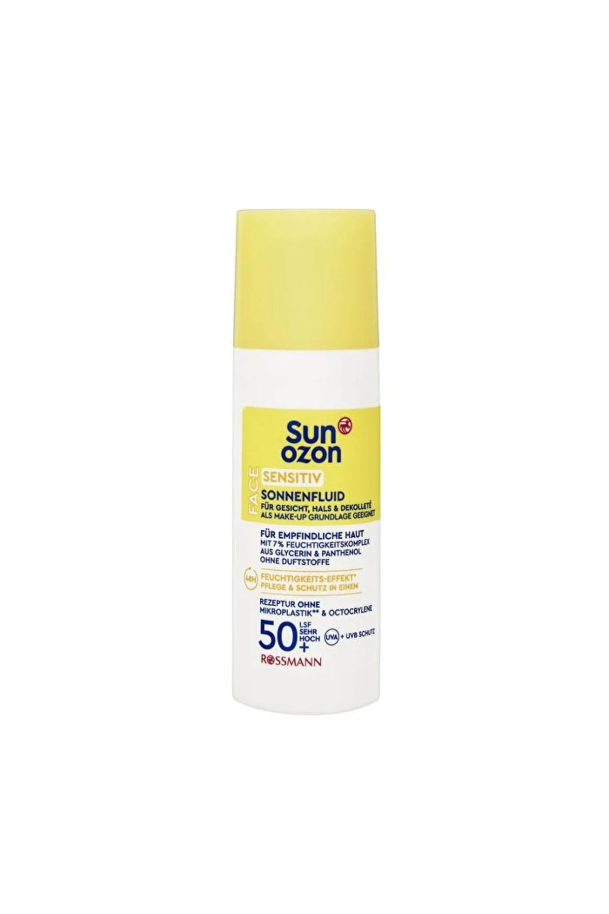 SunOzon Yüz Kremi SPF 50+ - Sensitive - 50 ml