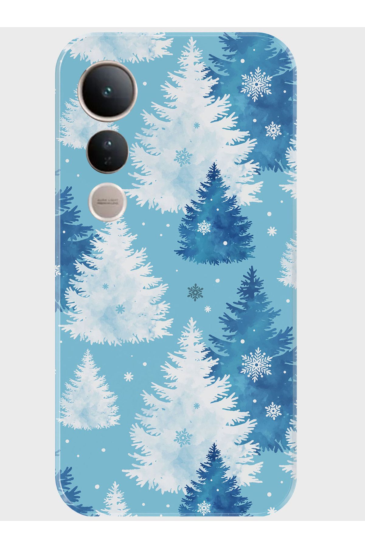 Activist Vivo V50 Lite Kılıf Kamera Korumalı Baskılı Silikon Kapak - winter