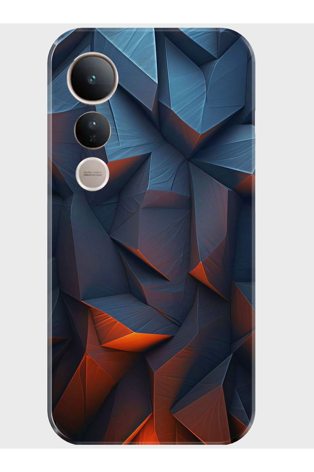 Activist Vivo V50 Lite Kılıf Kamera Korumalı Baskılı Silikon Kapak - 3dfloral