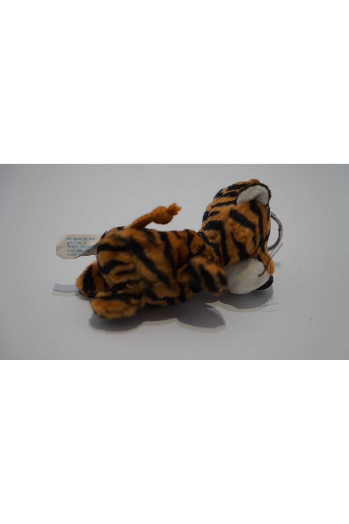 Kids Sevimli Kaplan Peluş Anahtarlık – Yumuşak Dolgulu, 10 cm