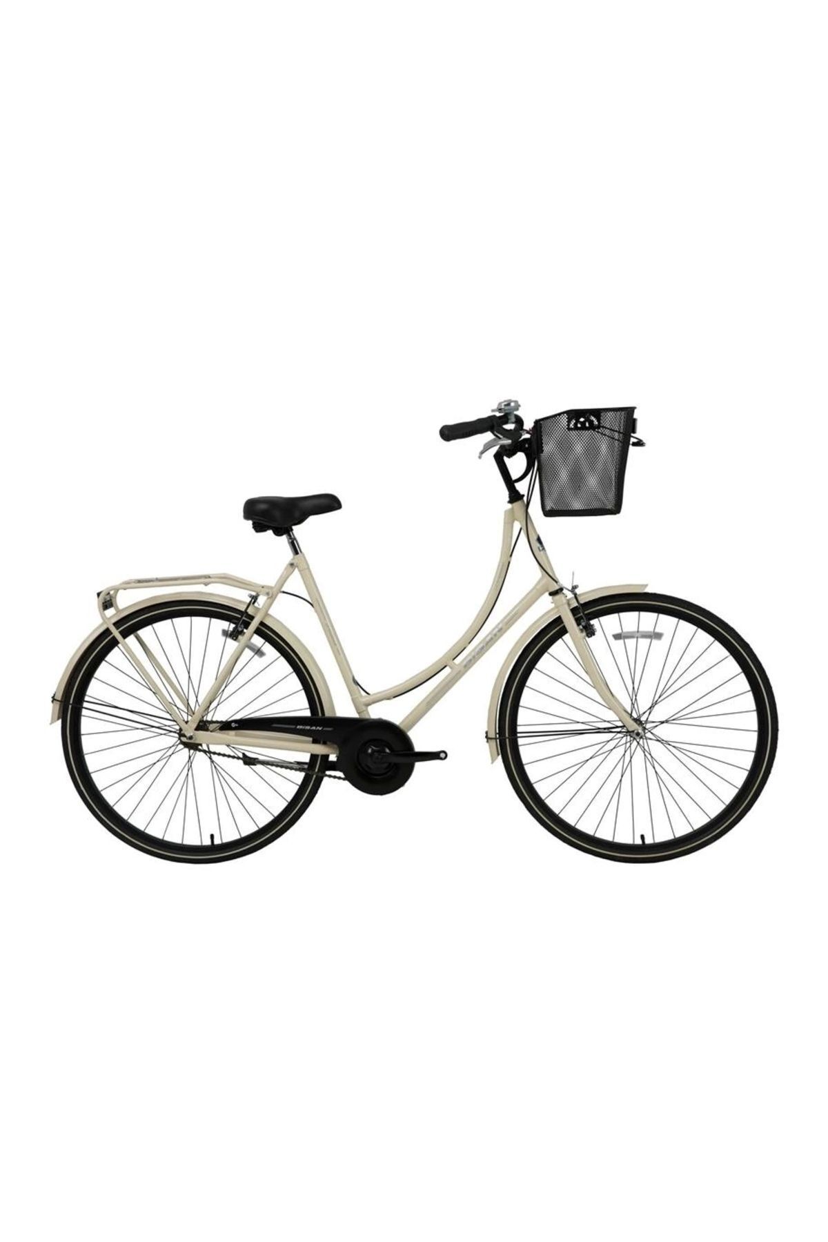 SerenityHaven Paradıse Şehir Bisikleti 54cm V 28 Jant Krem Gri