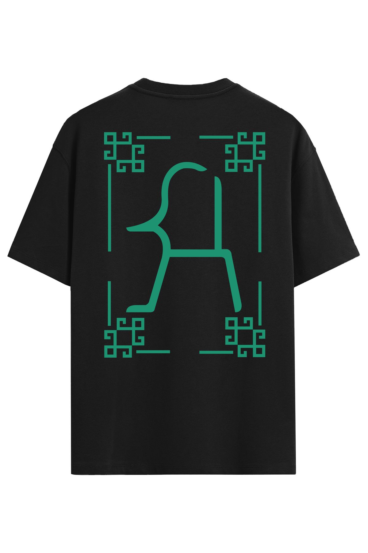 VEK Oversize T-Shirt Teke Damgası