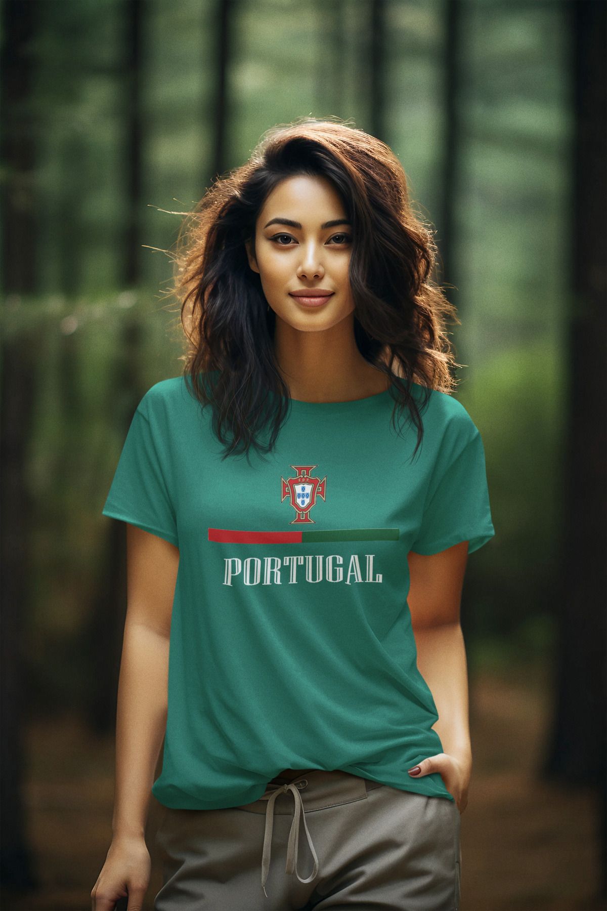 Biy Store Portekiz milli takım forma baskılı unisex kısa kollu kadın erkek tişört t-shirt
