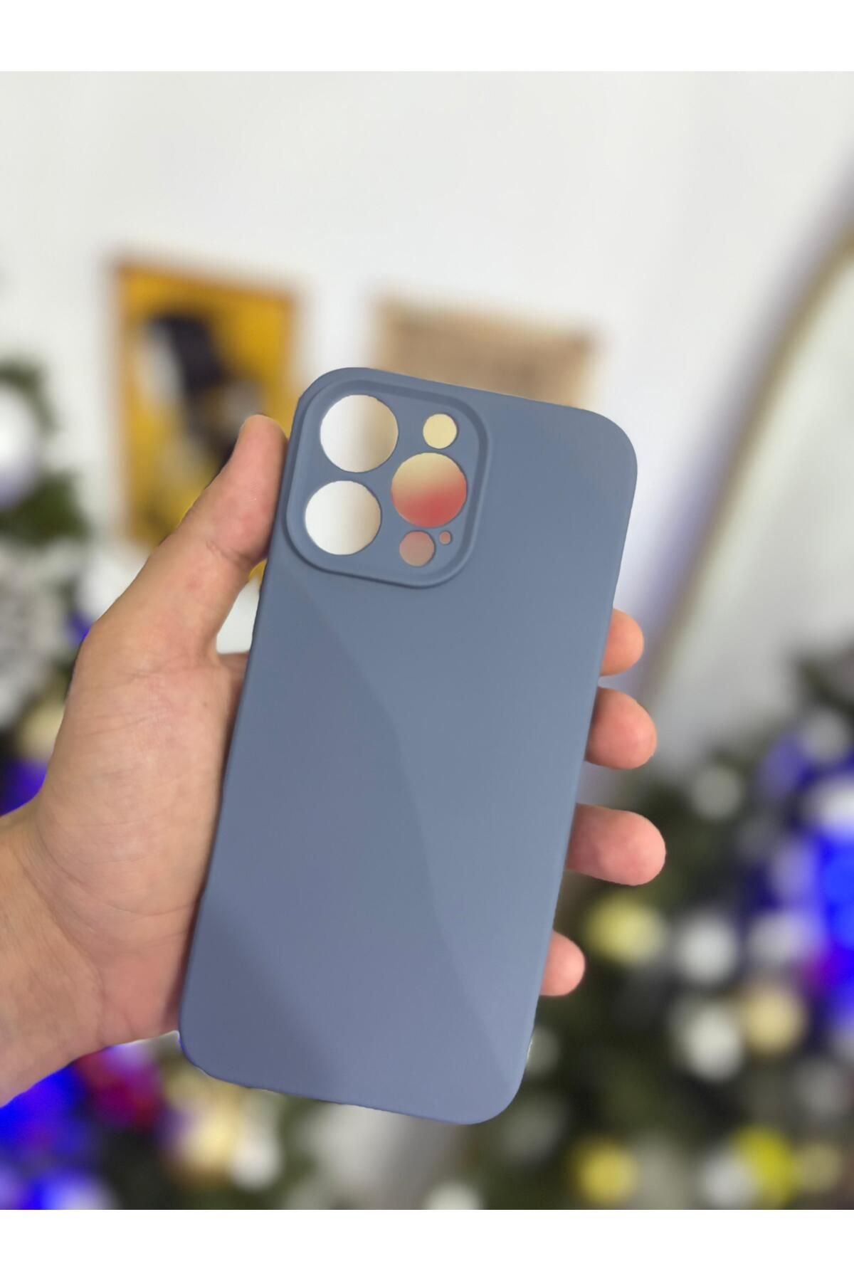 Kilif365 iPhone Uyumlu 16 Pro Max Kadife İç Astarlı Lansman Serisi Şık Telefon Kılıfı