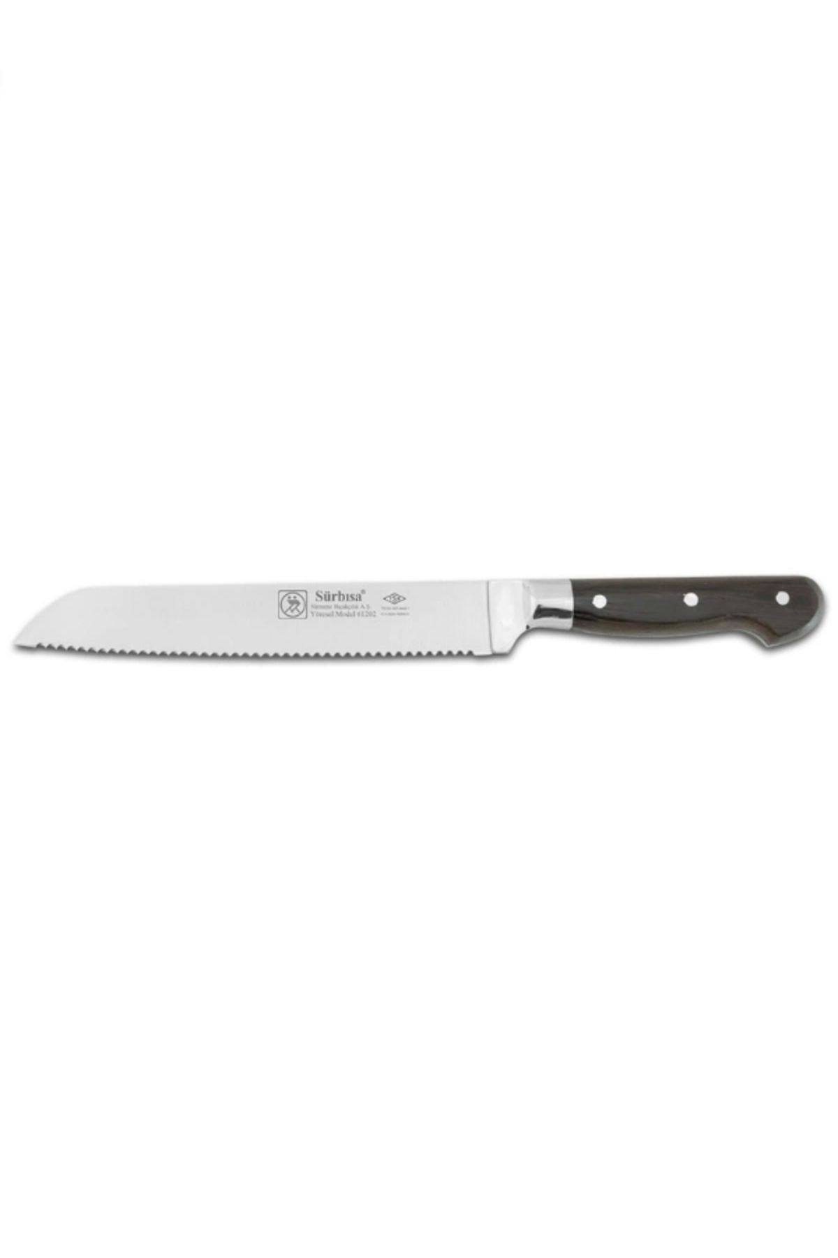 Sürbisa Ahşap Saplı Yöresel Ekmek Bıçağı 61202-YM 19.0 cm
