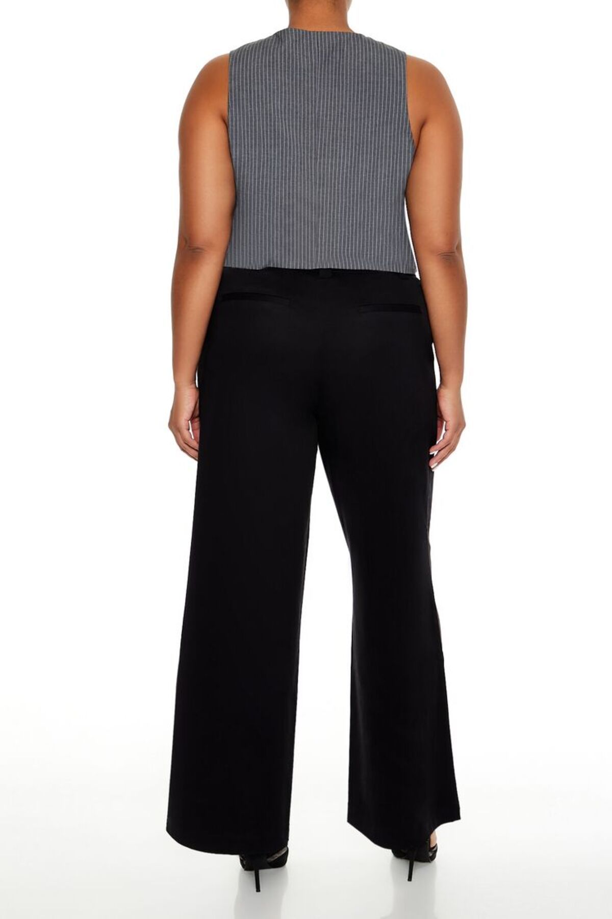 Forever 21 Plus Size Kemer Detaylı Pantolon