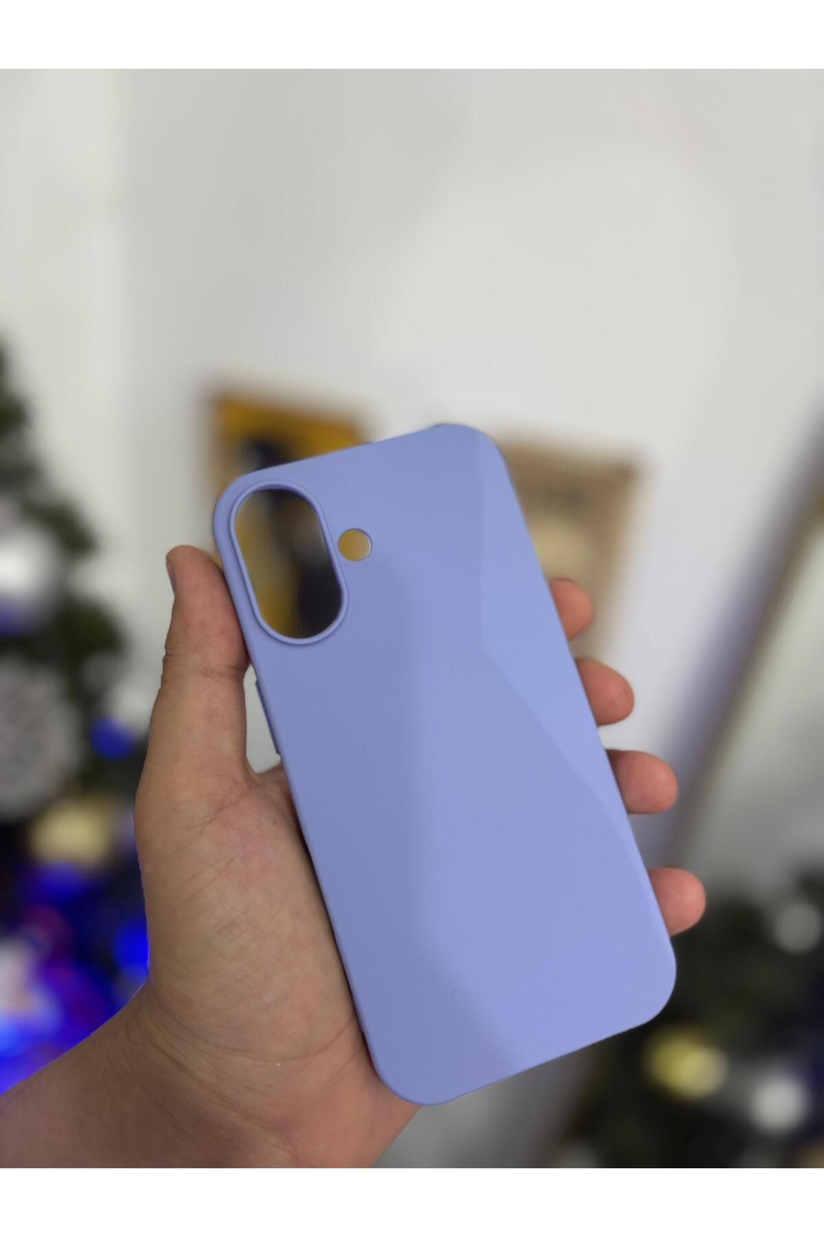 Kilif365 iPhone Uyumlu 16 Kadife İç Astarlı Lansman Serisi Şık Telefon Kılıfı