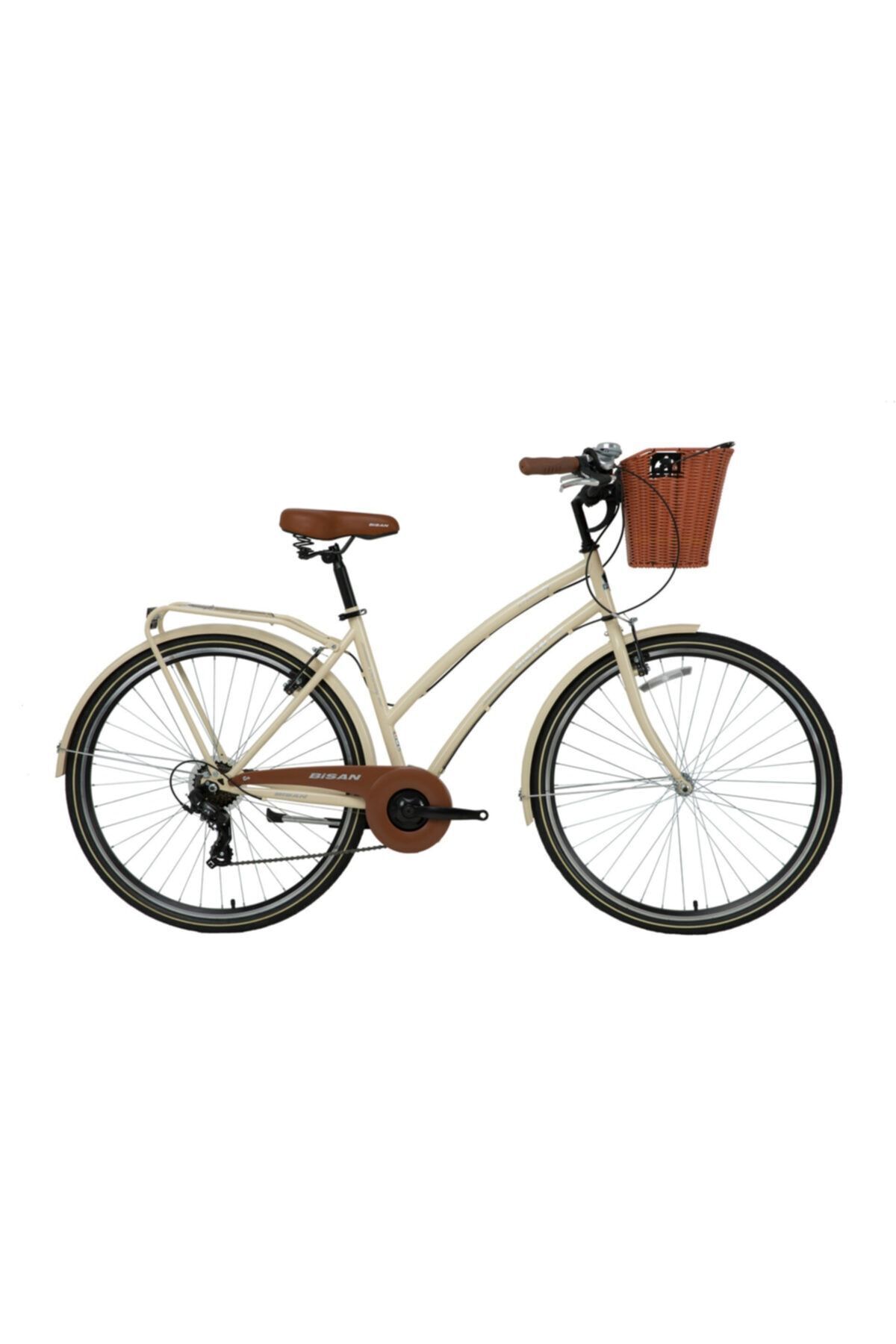 SerenityHaven Krem Renk Serenıty S 2023 28" Jant Bisiklet Kadro 48cm
