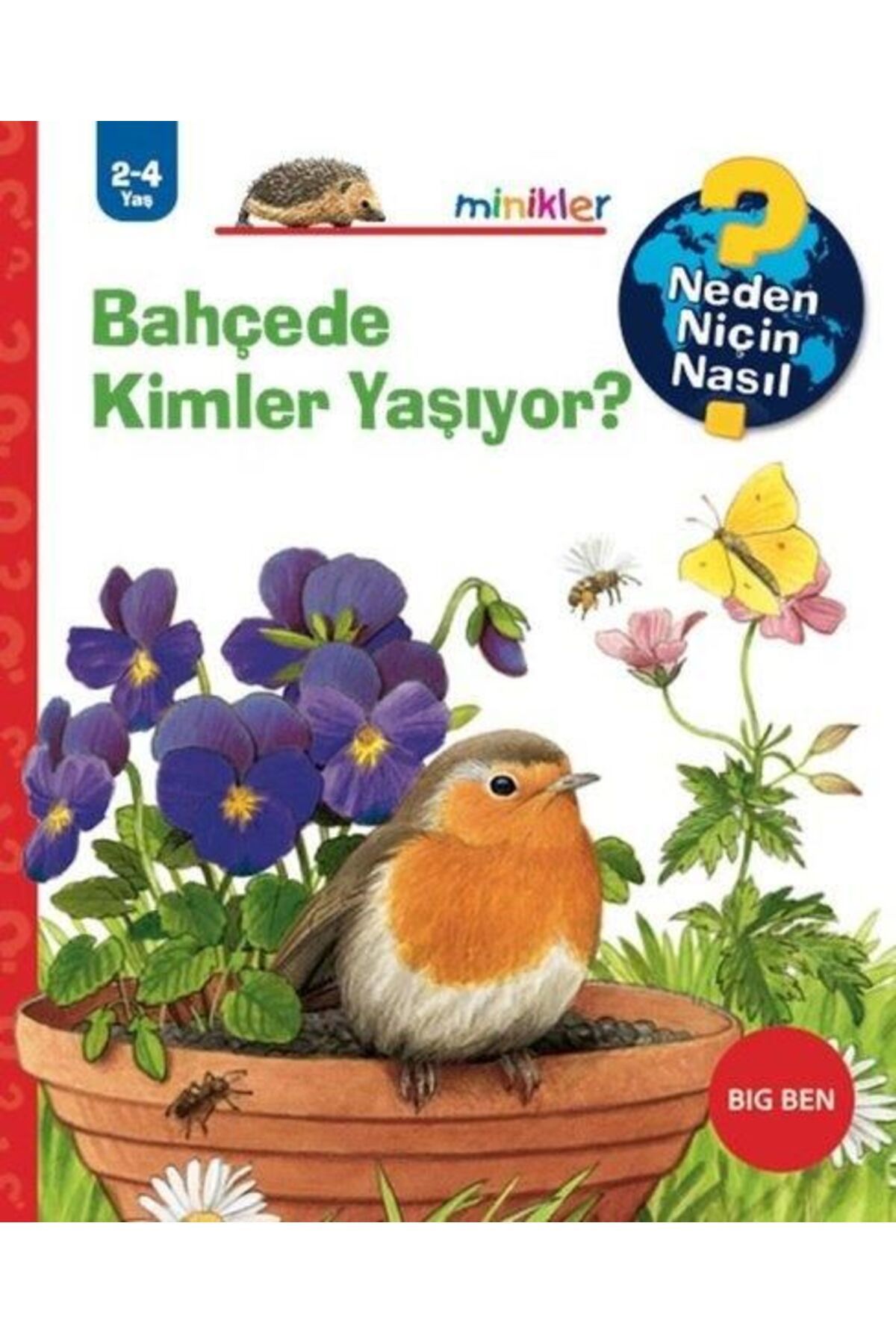 Destek Yayınları Bahçede Kimler Yaşıyor? - Neden Niçin Nasıl 2 - 4 Yaş