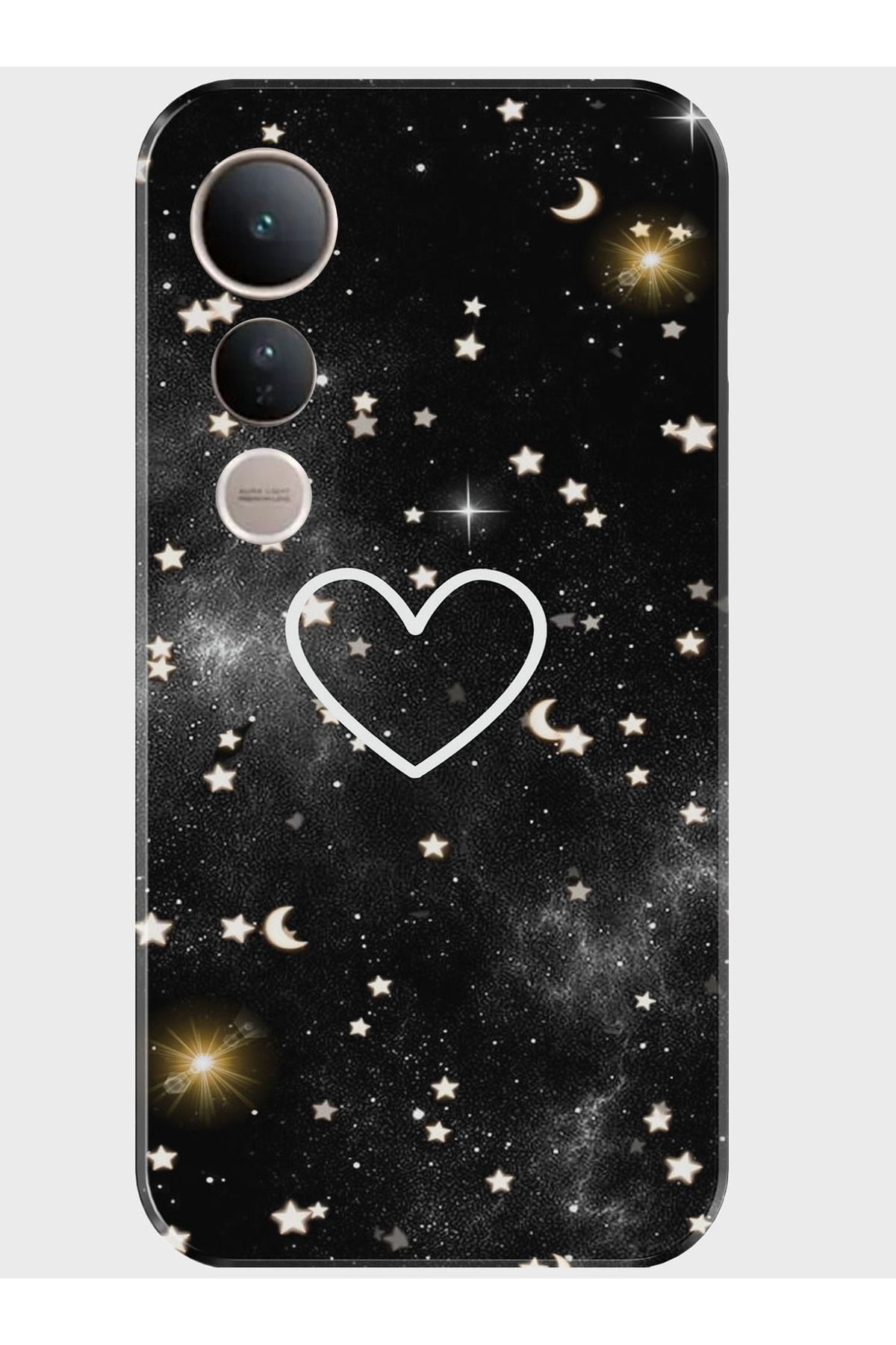 Activist Vivo V50 Lite Kılıf Kamera Korumalı Baskılı Silikon Kapak - starheart