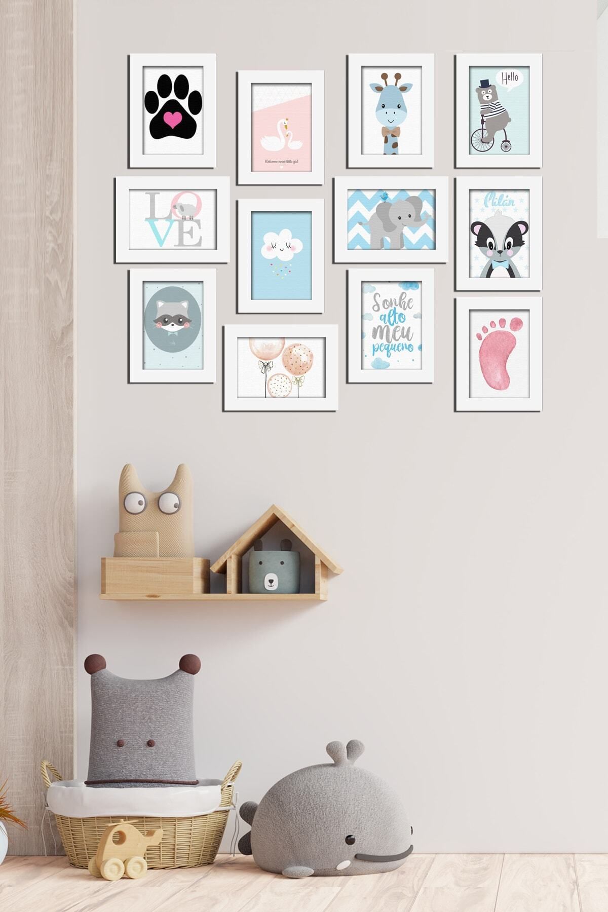 Pi Dekorasyon Modern Style 12 Parçalı Mdf Tablo Mck053