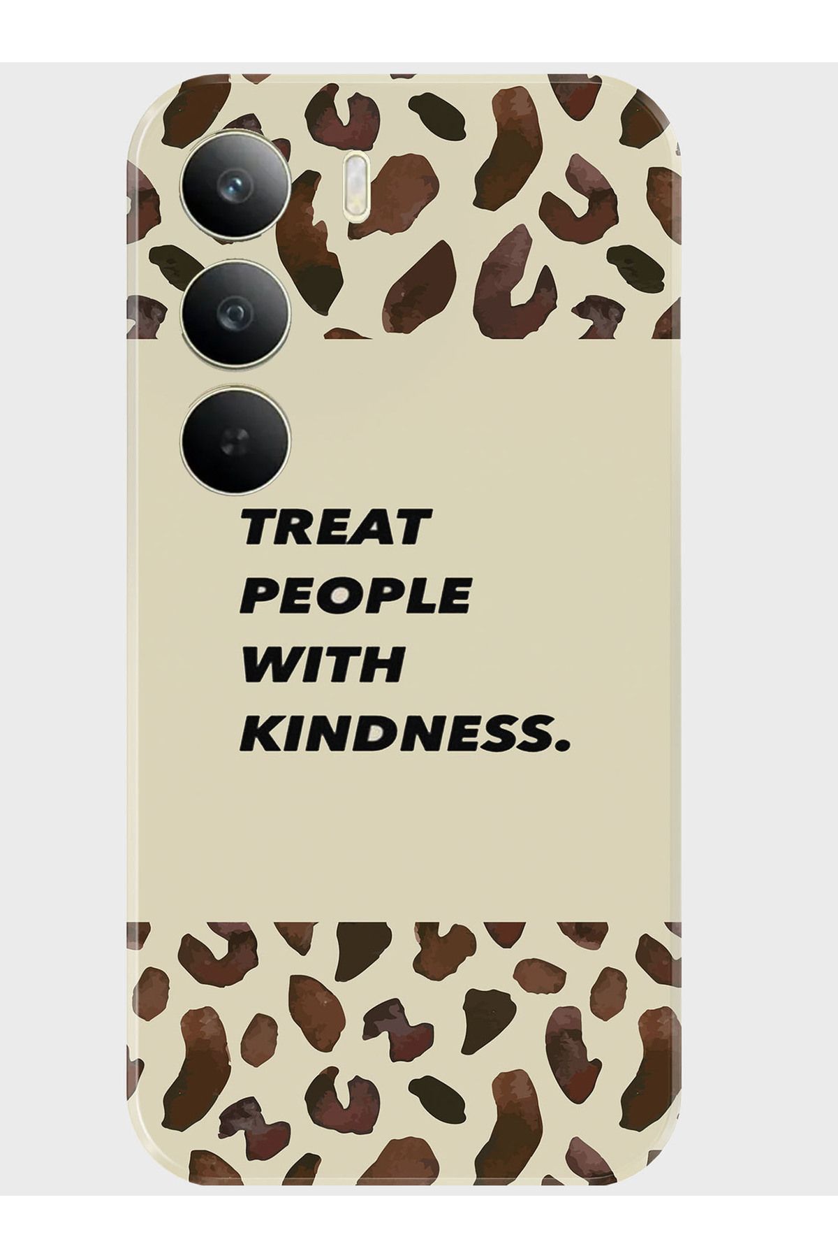 Activist Realme C75 Kılıf Kamera Korumalı Baskılı Silikon Kapak - kindness